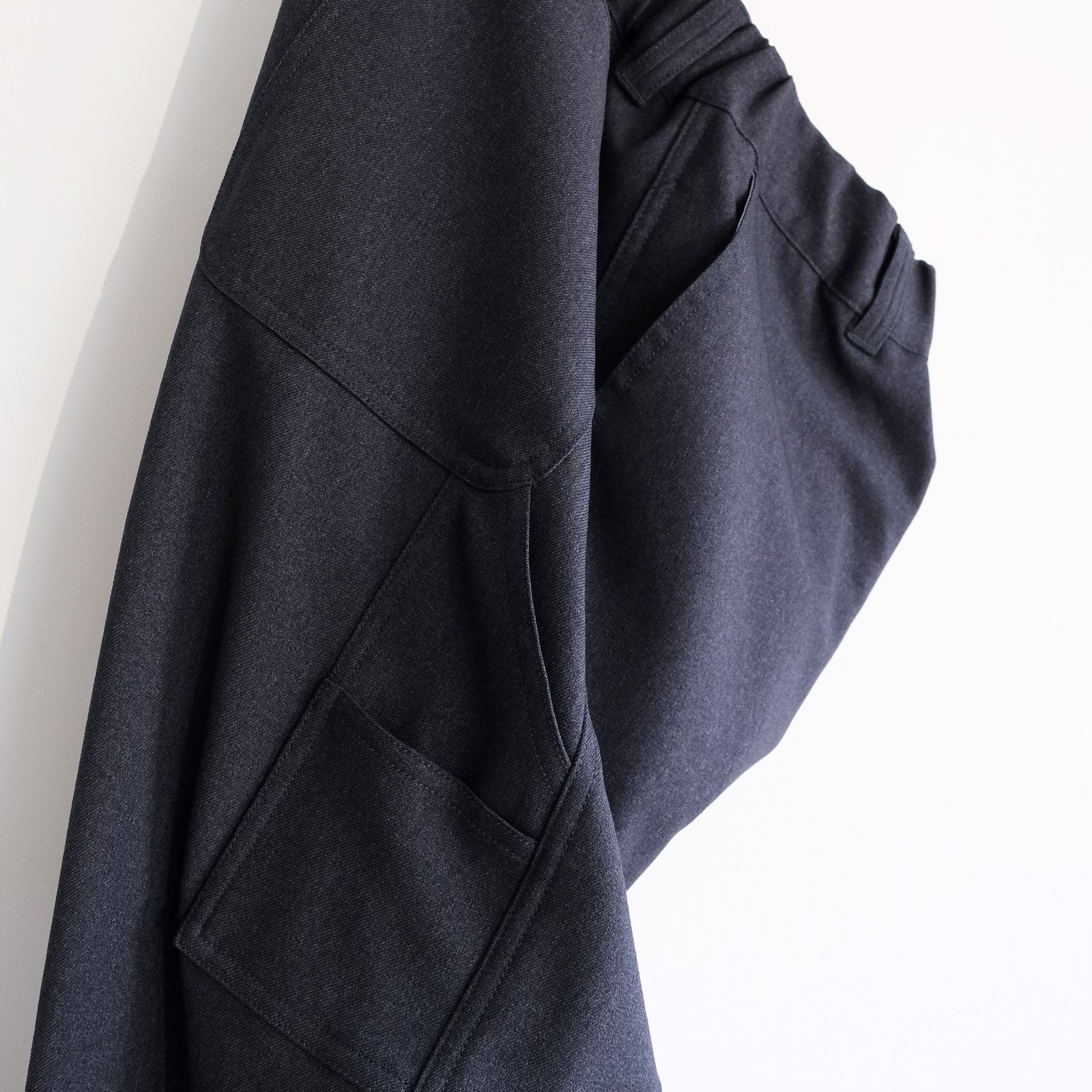 Polyester Flannel Painter Pant -パンツ-（Navy / ネイビー）