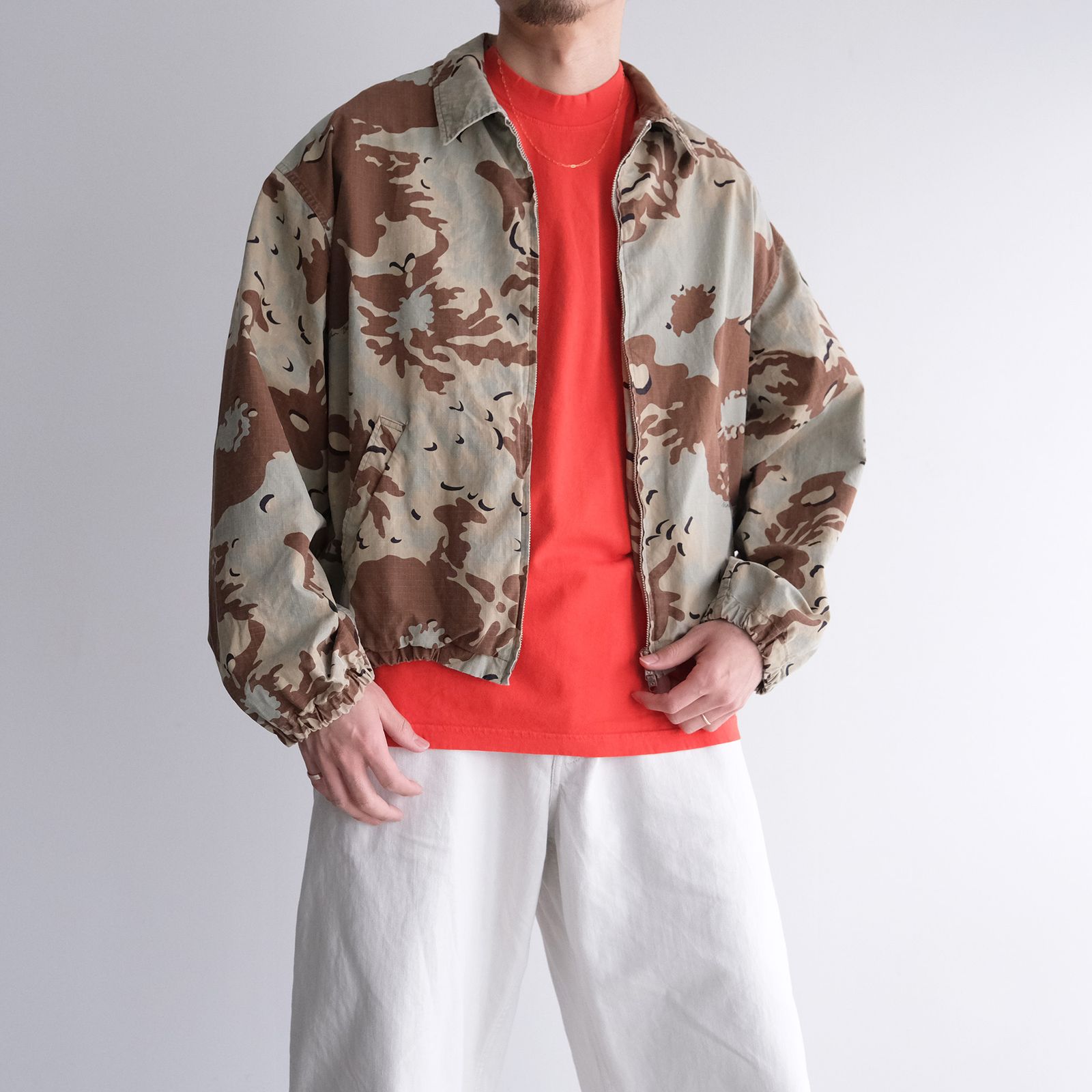 MINE Duct Tape S/S T-Shirt / White Label -Tシャツ-（Orange / オレンジ）