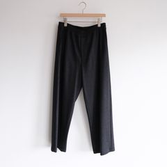 Wool Smooth Flannel Easy Wide Pants -パンツ-（Gray / グレー）
