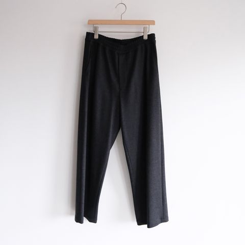 Wool Smooth Flannel Easy Wide Pants -パンツ-（Gray / グレー）