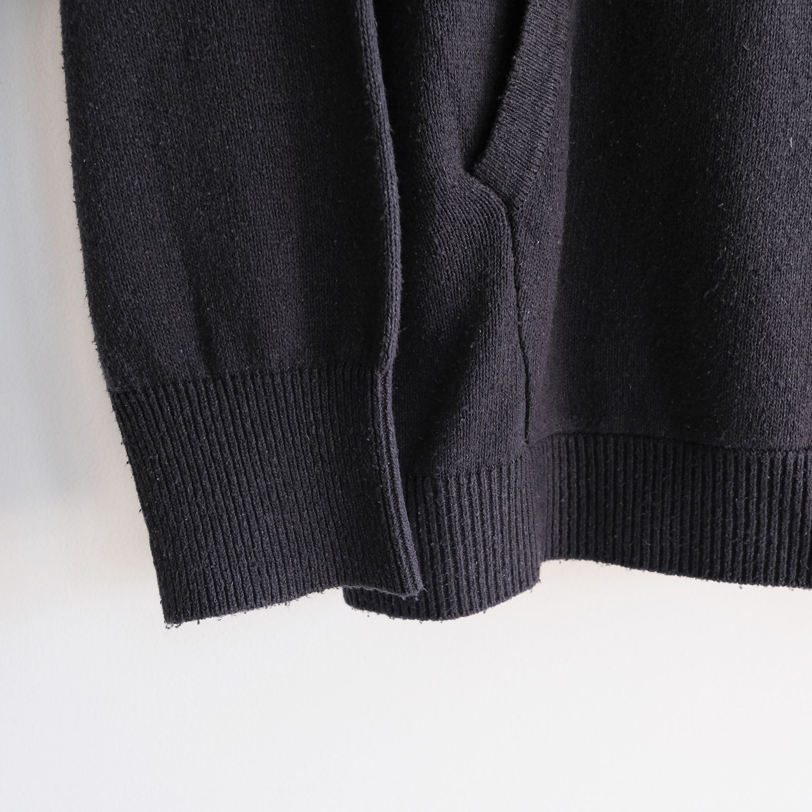 Silk Knit Parka -ニット-（Dark Navy / ダークネイビー）