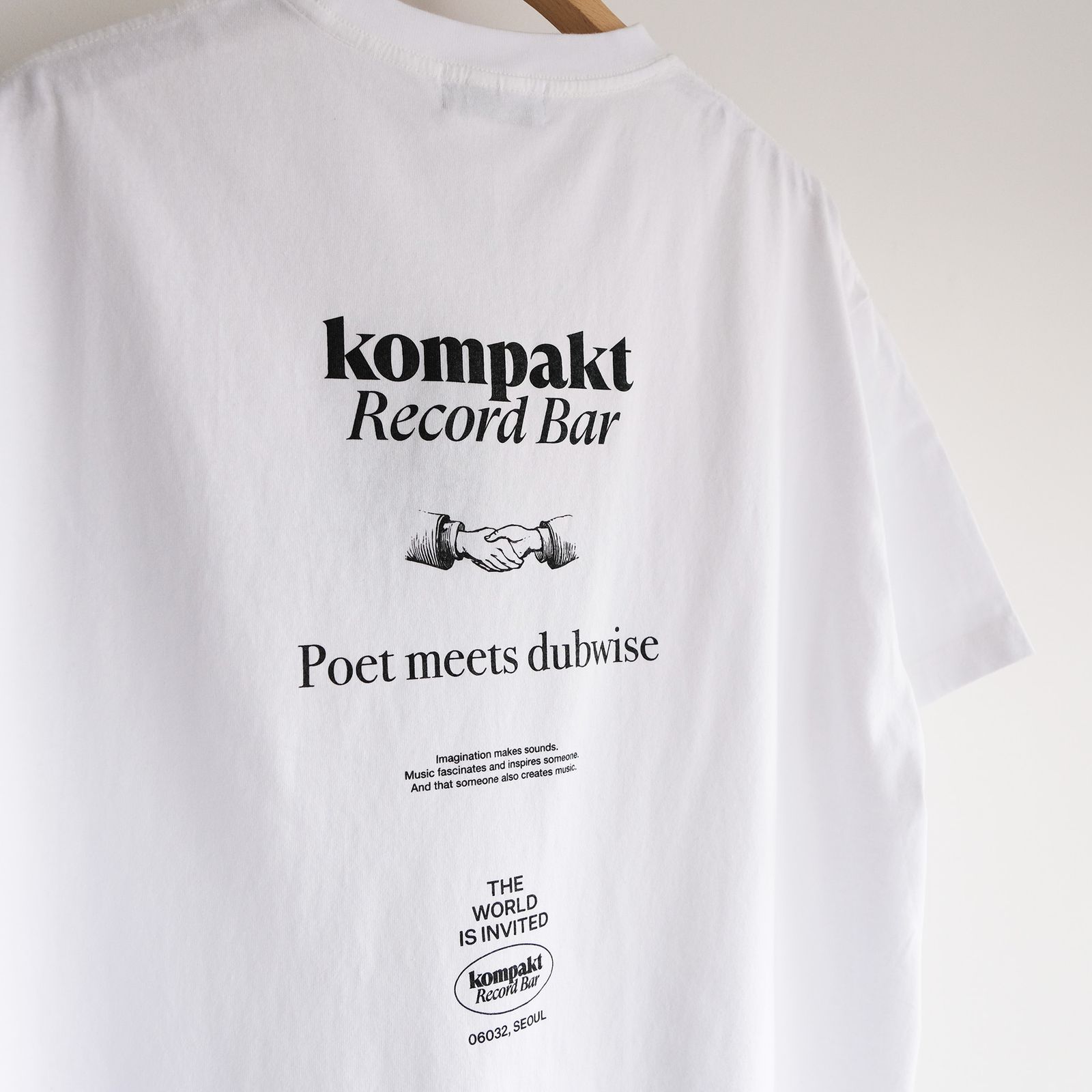 Kompakt Record Barx + PMD Loosefit T-Shirt -Tシャツ-（White / ホワイト）