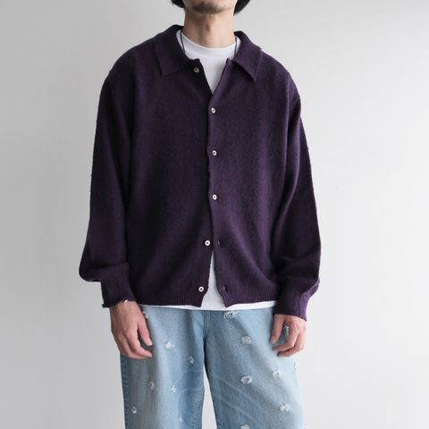 Knit Cardigan -カーディガン-（Purple / パープル）