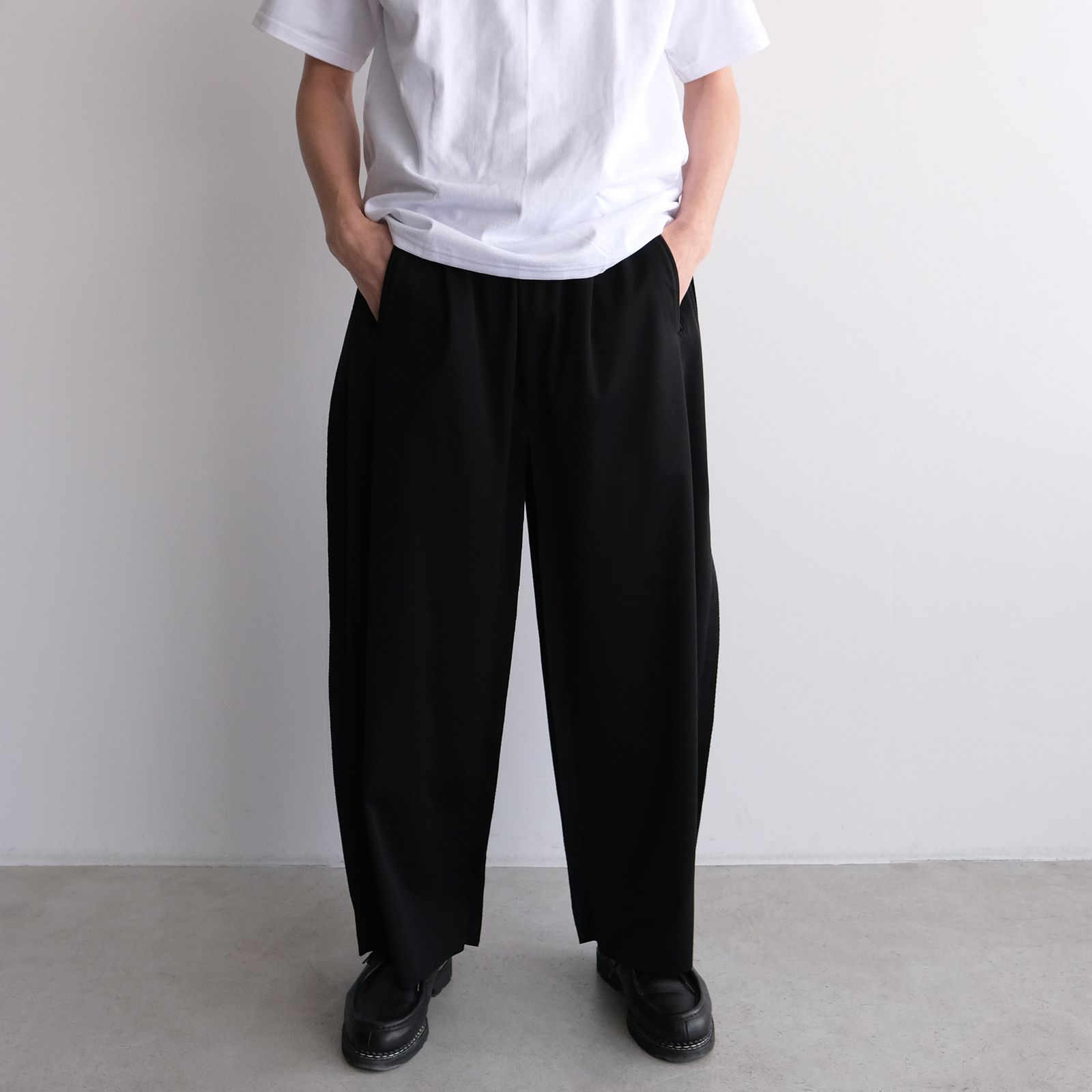 "Slit"Pants - パンツ-（Black / ブラック）
