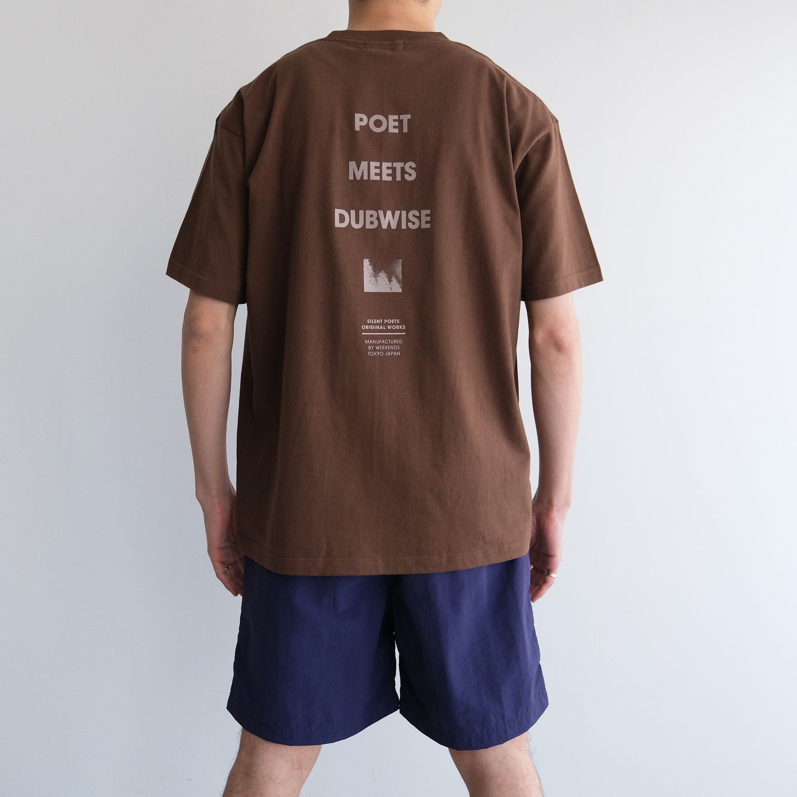 PMD Logo T-Shirt -Tシャツ-（D.Brown / ダークブラウン）