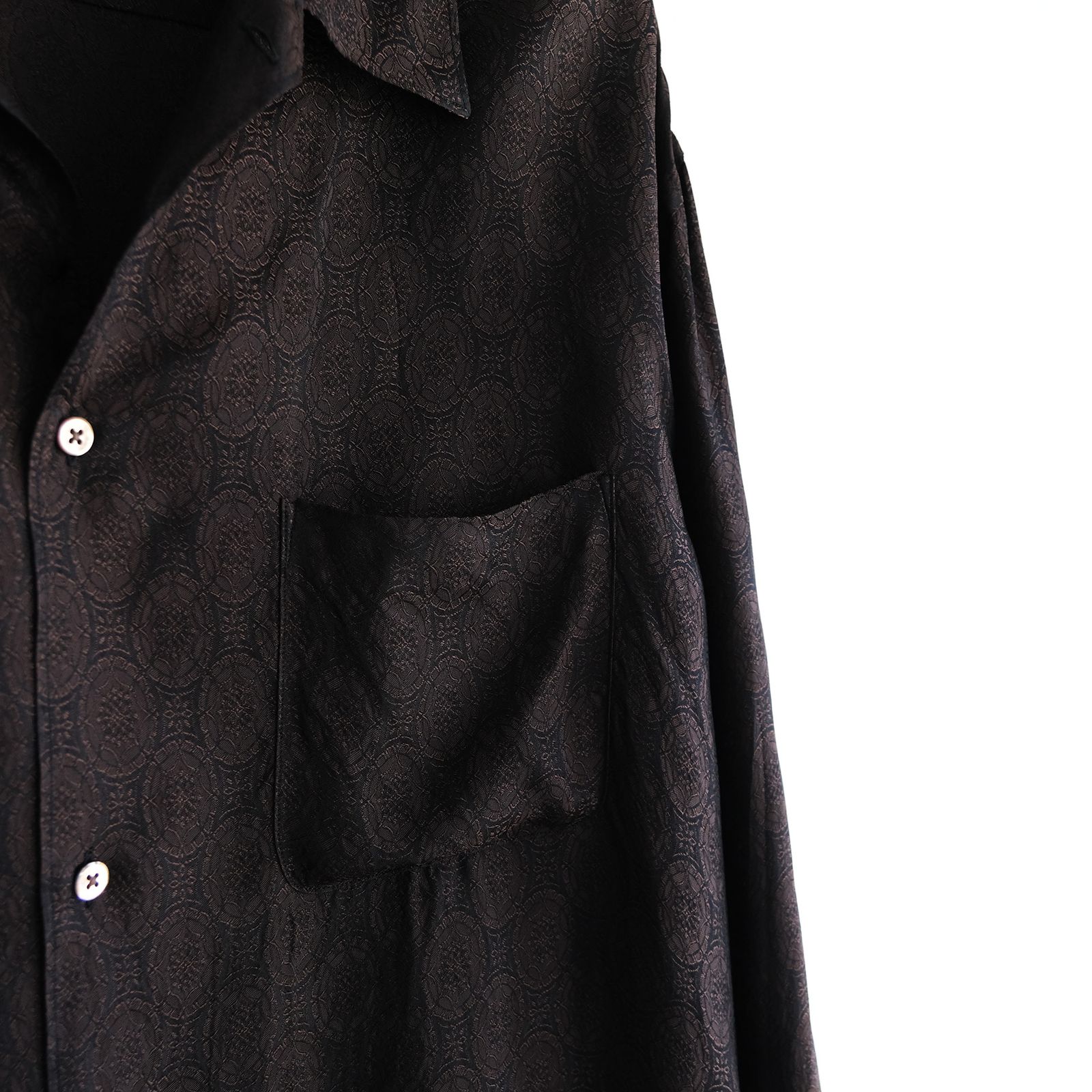 Cupra - Regular Collar L/S Shirts -シャツ-（Brown / ブラウン）