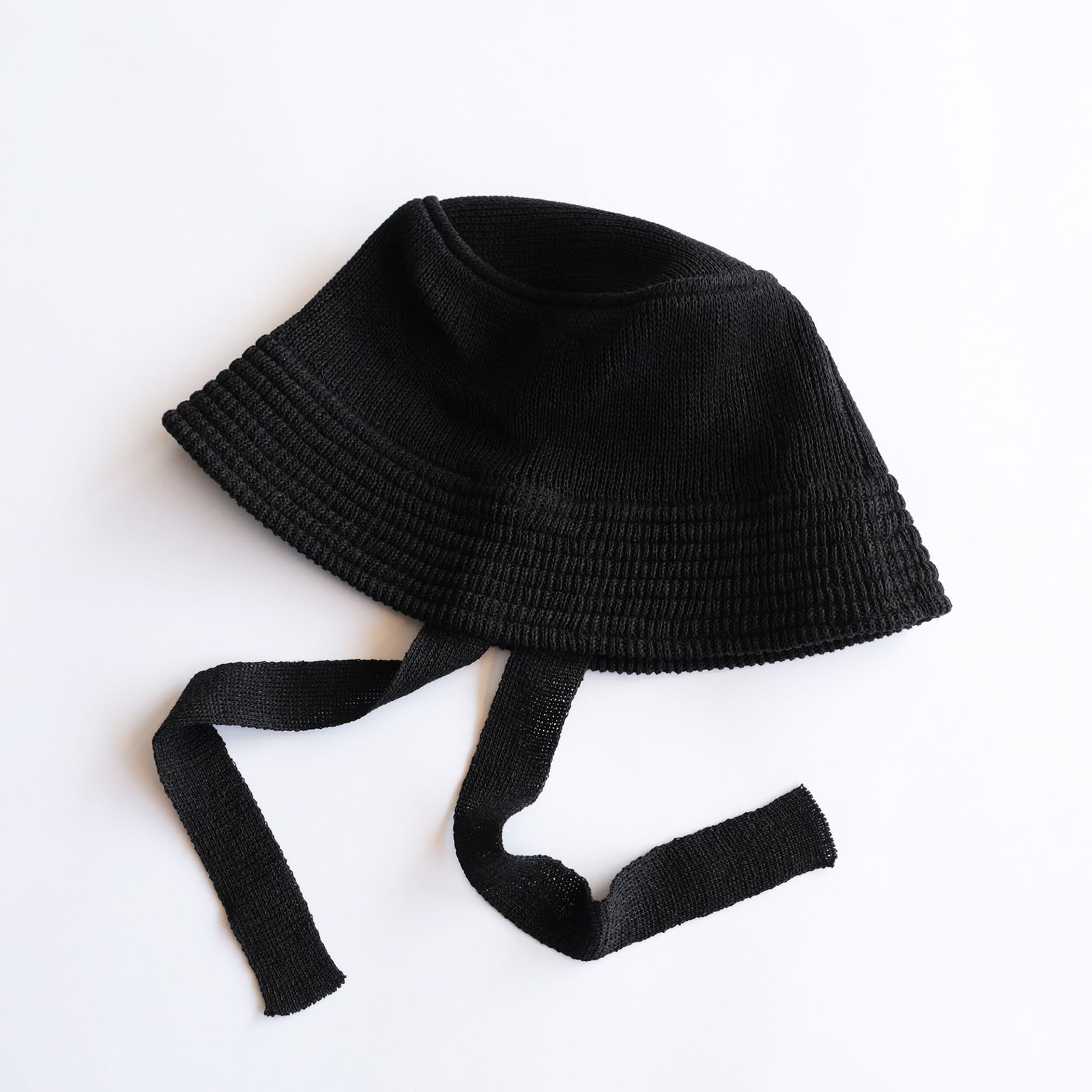 COMESANDGOES - 和紙 5g Knit Flat Hat -ニットハット-（Black