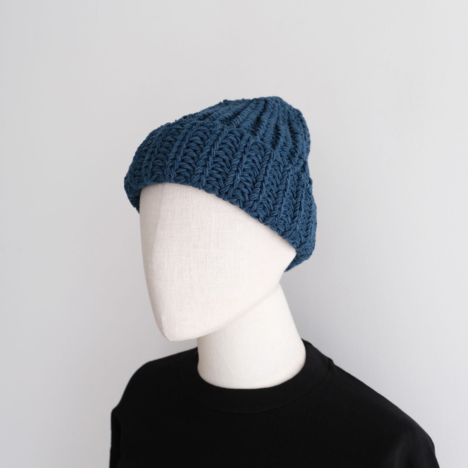 Big Knit -ニットキャップ-（Dark Green /ダークグリーン）