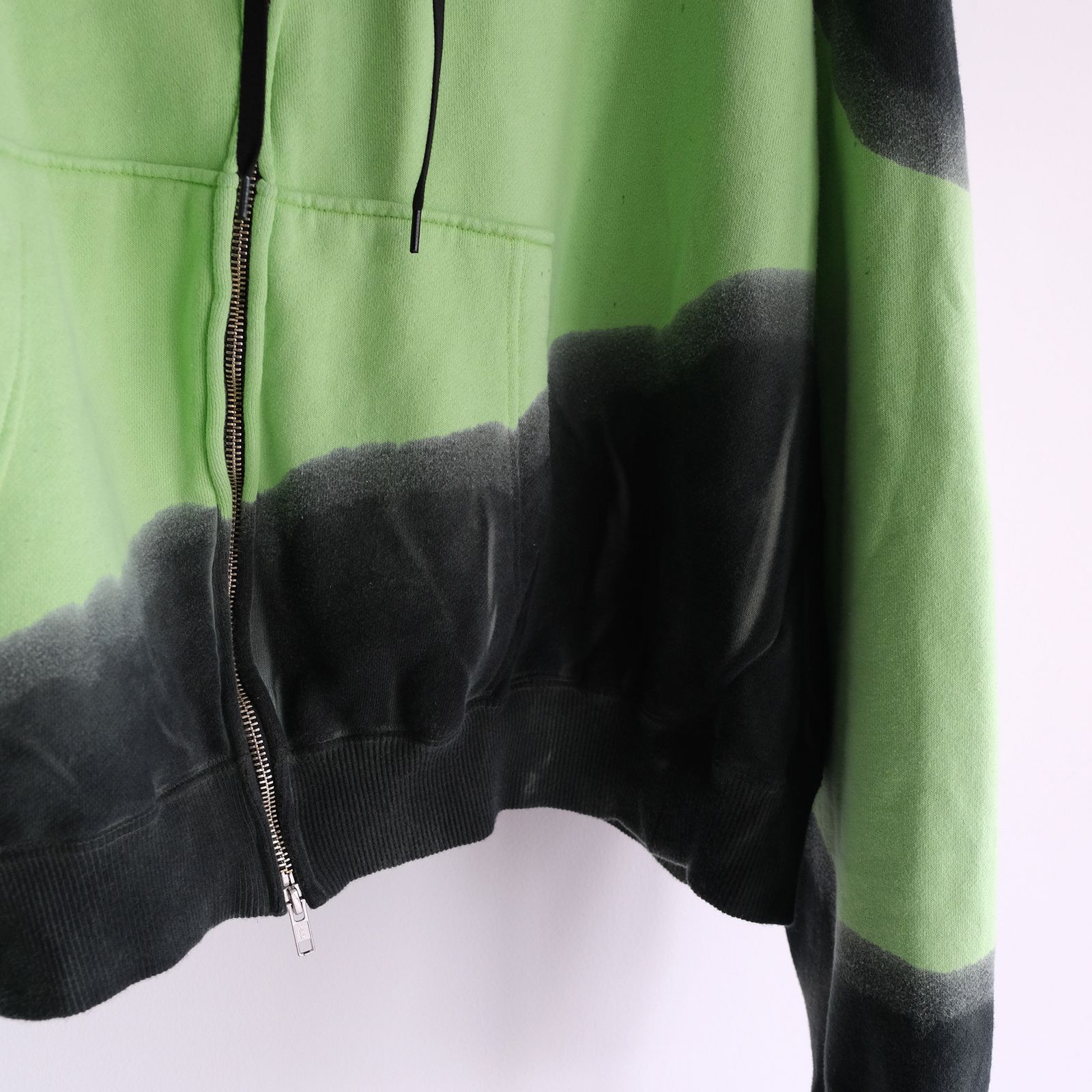 Hand Dye Twist Parka -パーカー-（Green / グリーン）