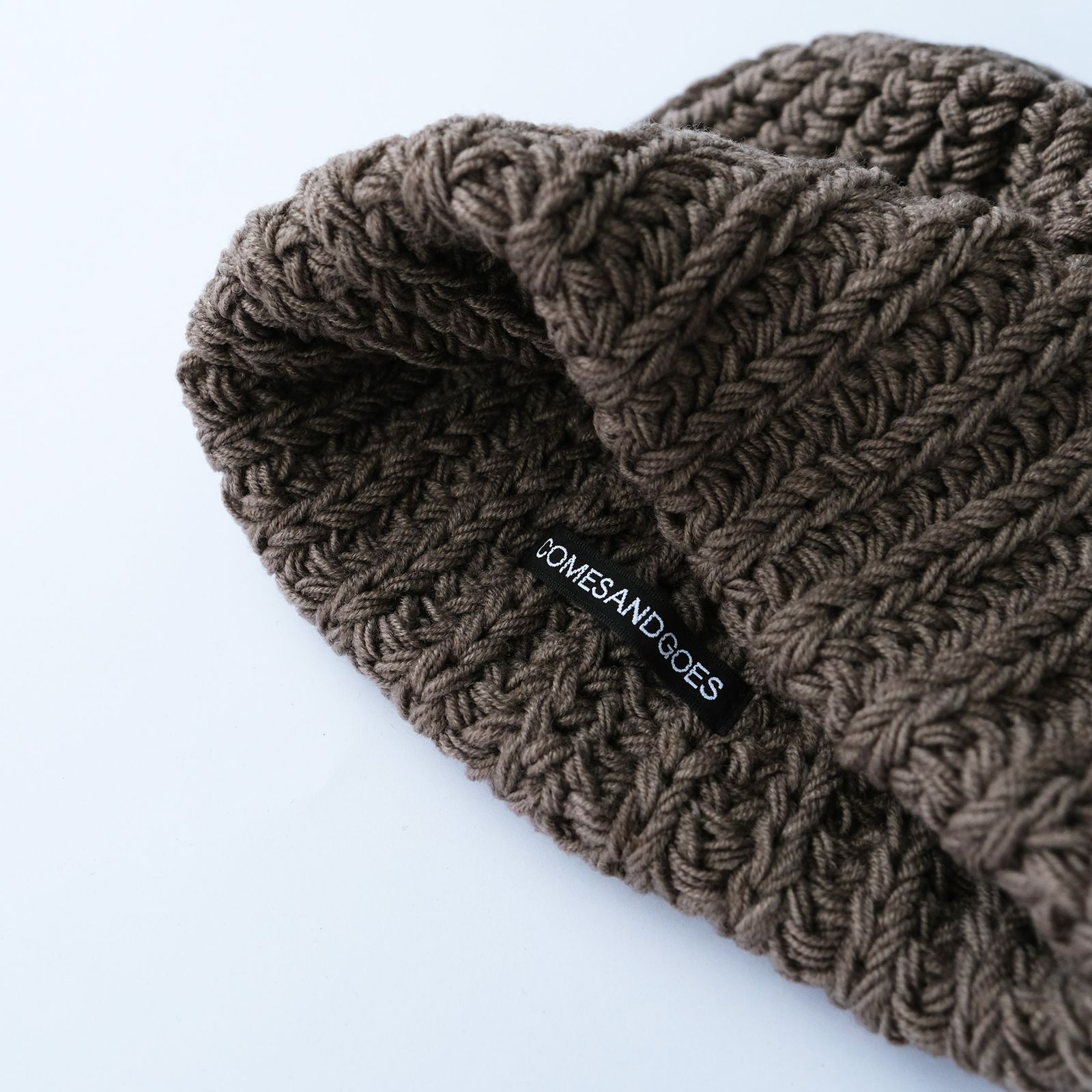 Big Knit -ニットキャップ-（Beige /ベージュ）