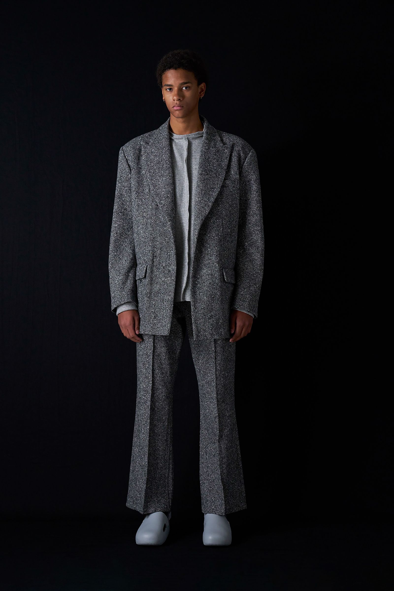 Assemblage Wool Tee -ニット-（Light Gray / ライトグレー）