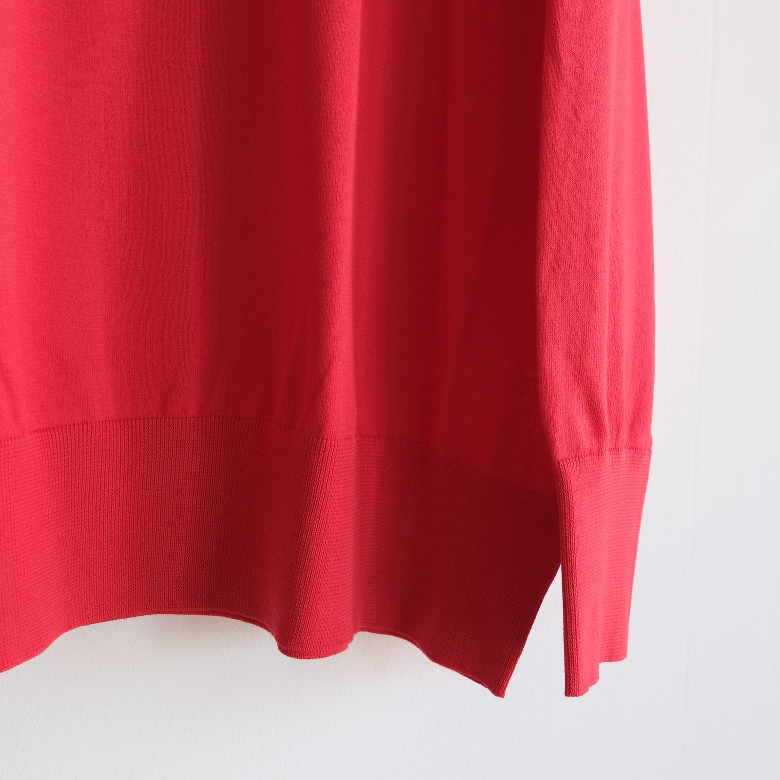 Crew Neck Knit -ニット-（Red / レッド）