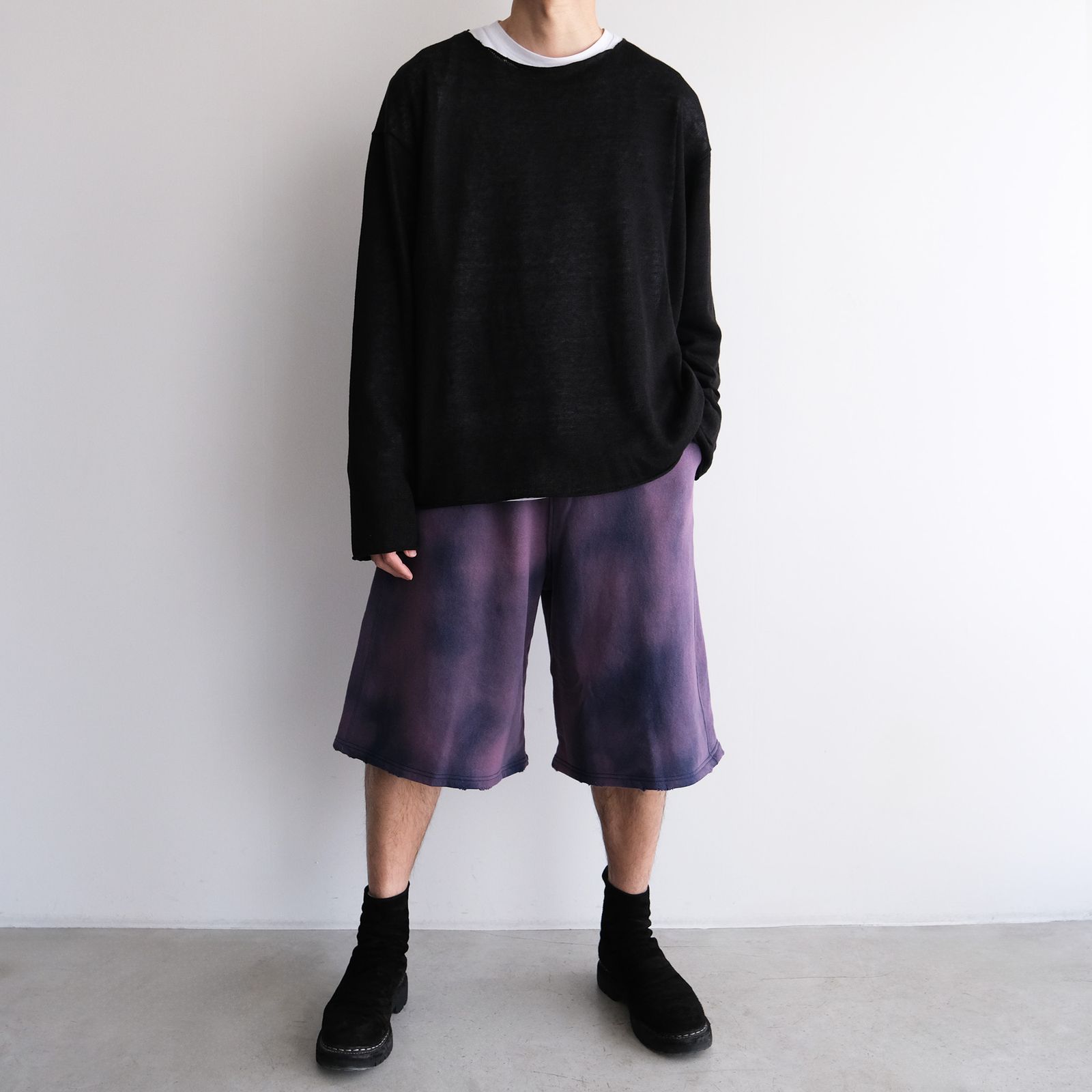 Sweat Half Pants -ショーツ-（Navy / ネイビー）