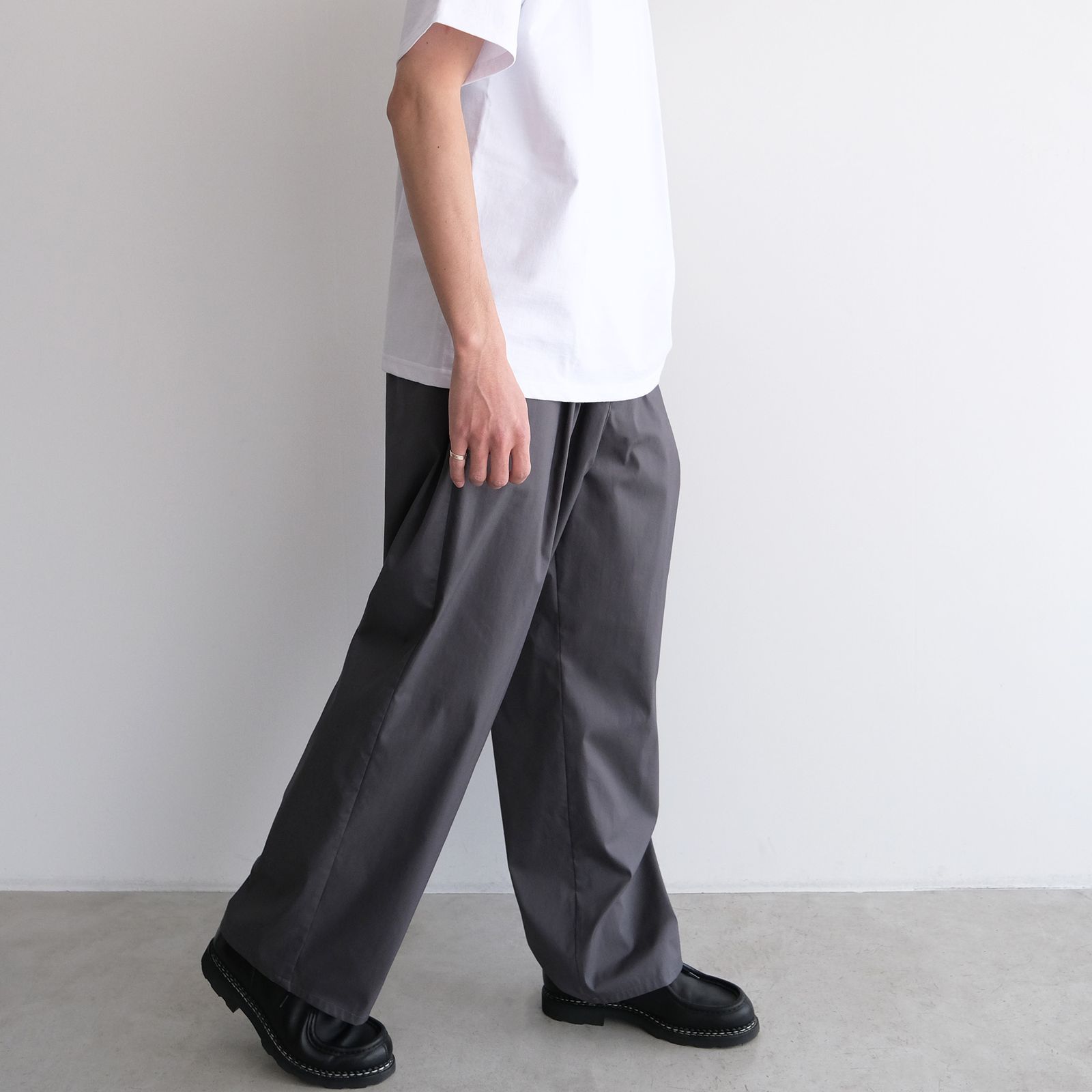 Solotex Twill Wide Chef Pants -パンツ-（Gray / グレー）