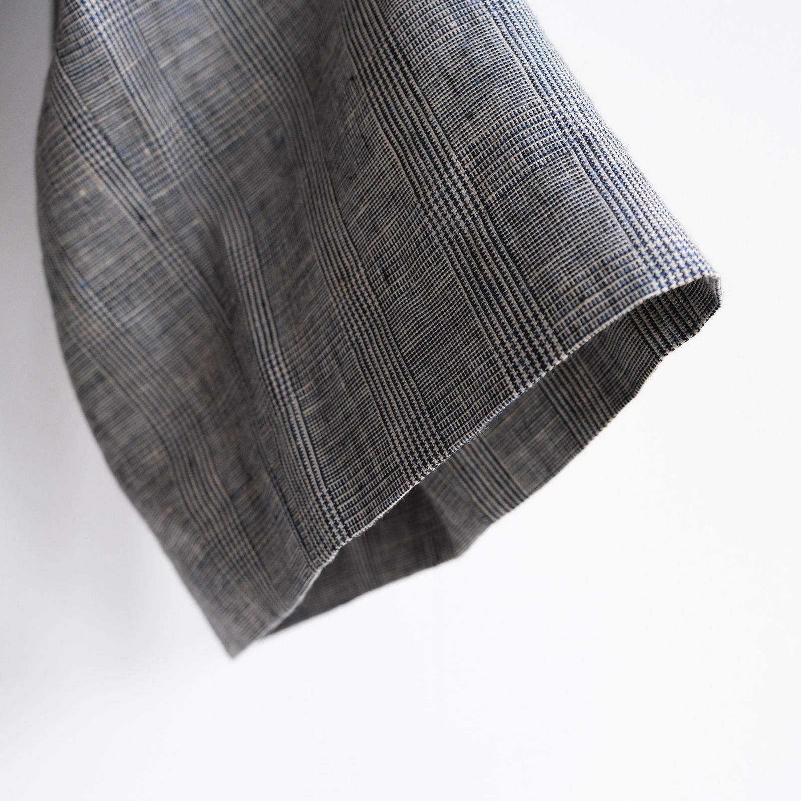 Linen-1 Tuck Pantst -パンツ-（G.Plaid / グレンチェック）