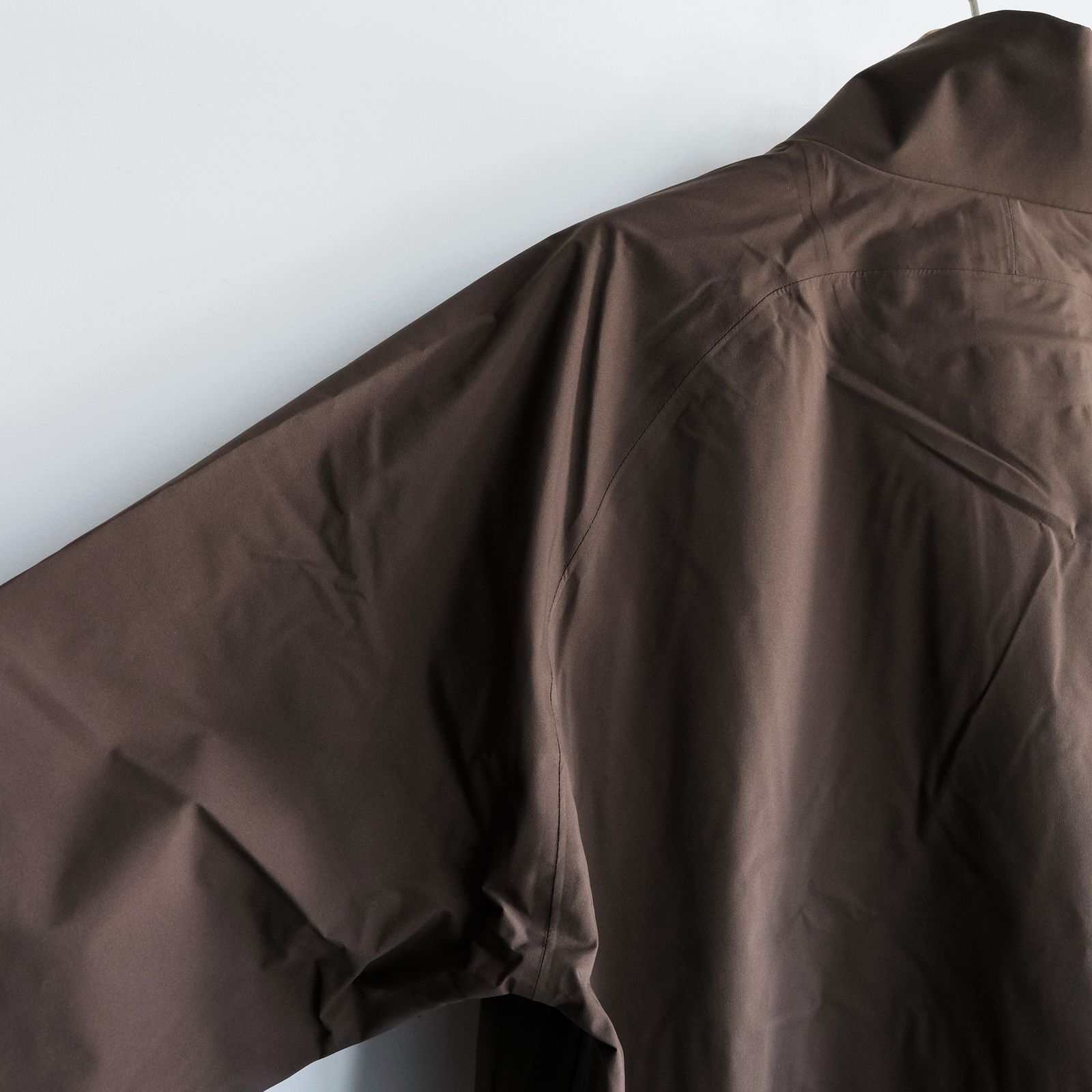 Partex Stand-Collar Shell -ブルゾン-（Brown / ブラウン）