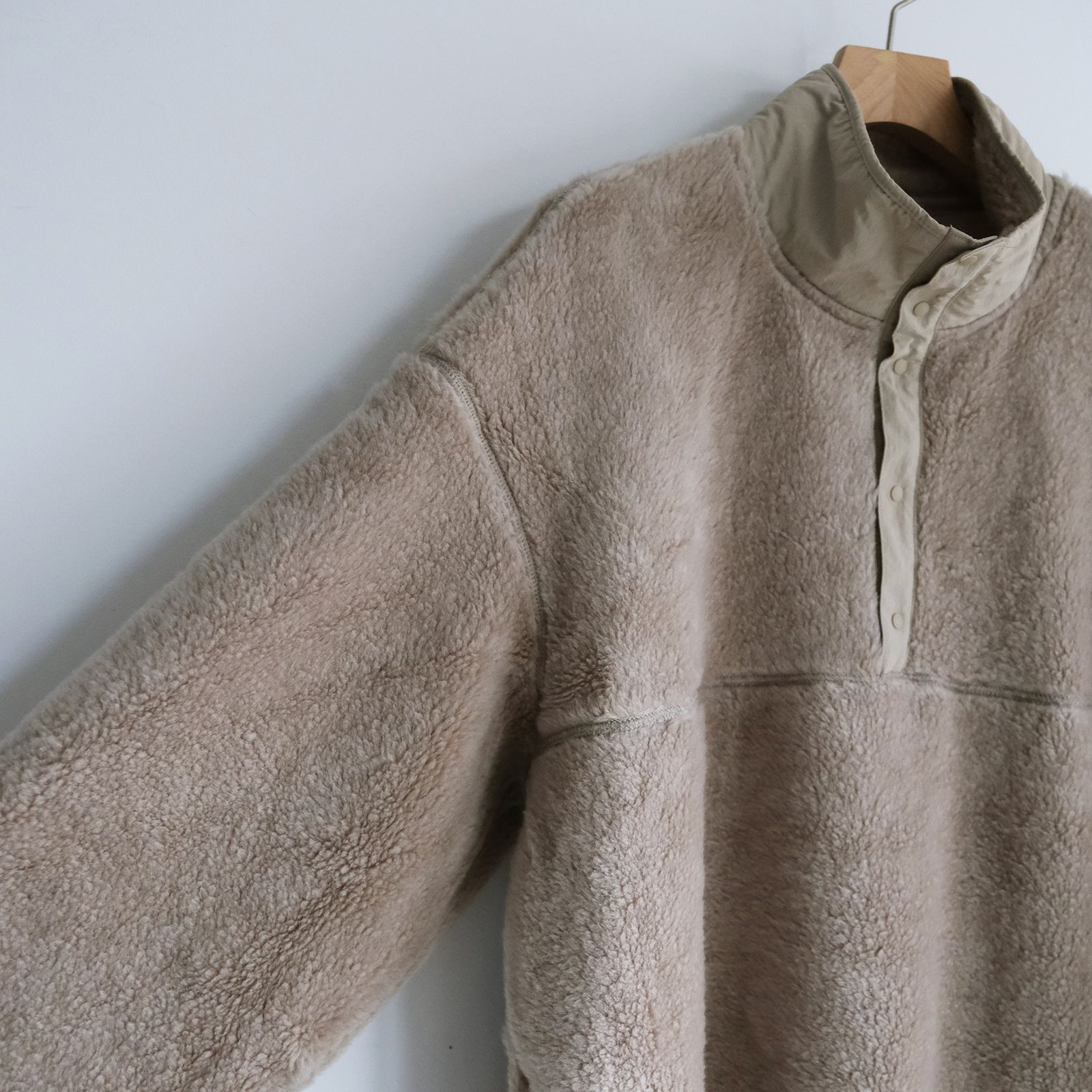 Wool Boa Pullover -ジャケット-（Grege / グレージュ）