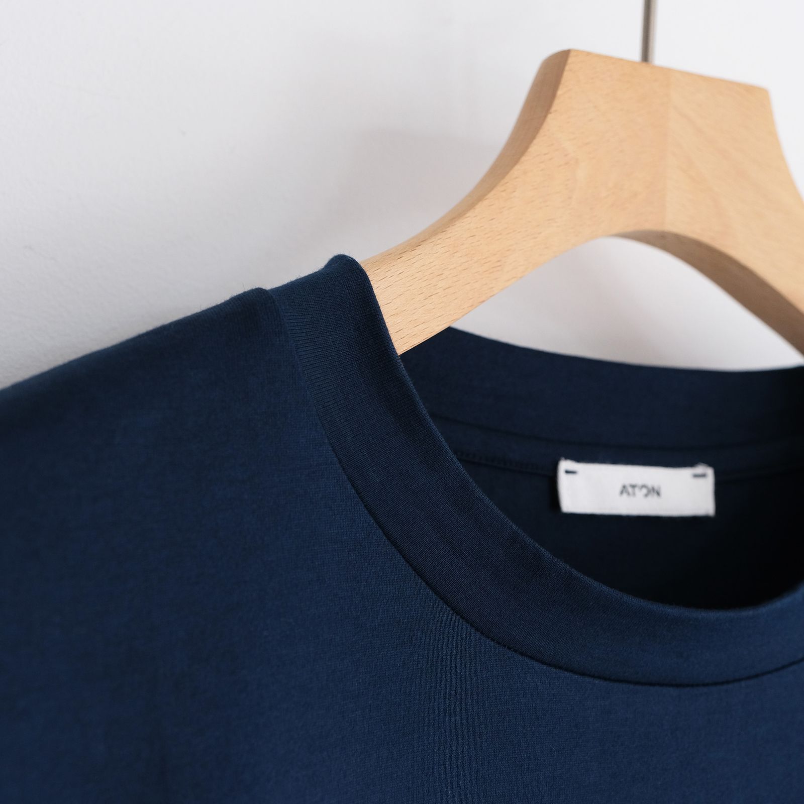 Suvin 60/2 Over Sized Long T-Shirt -Tシャツ-（Blue / ブルー）