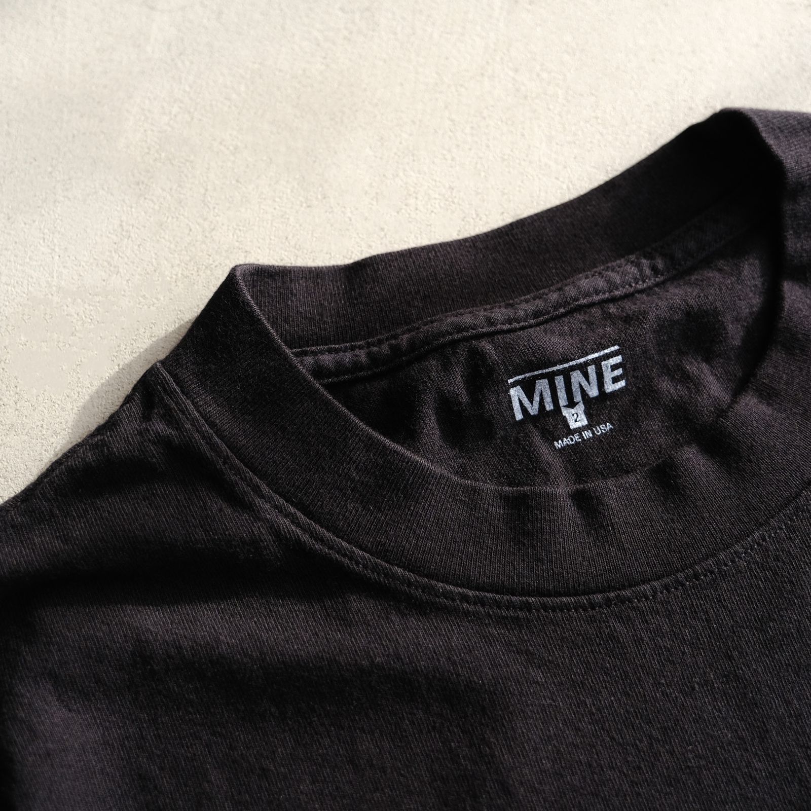 MINE Duct Tape L/S T-Shirt / Black Label / ロンT / ブラック