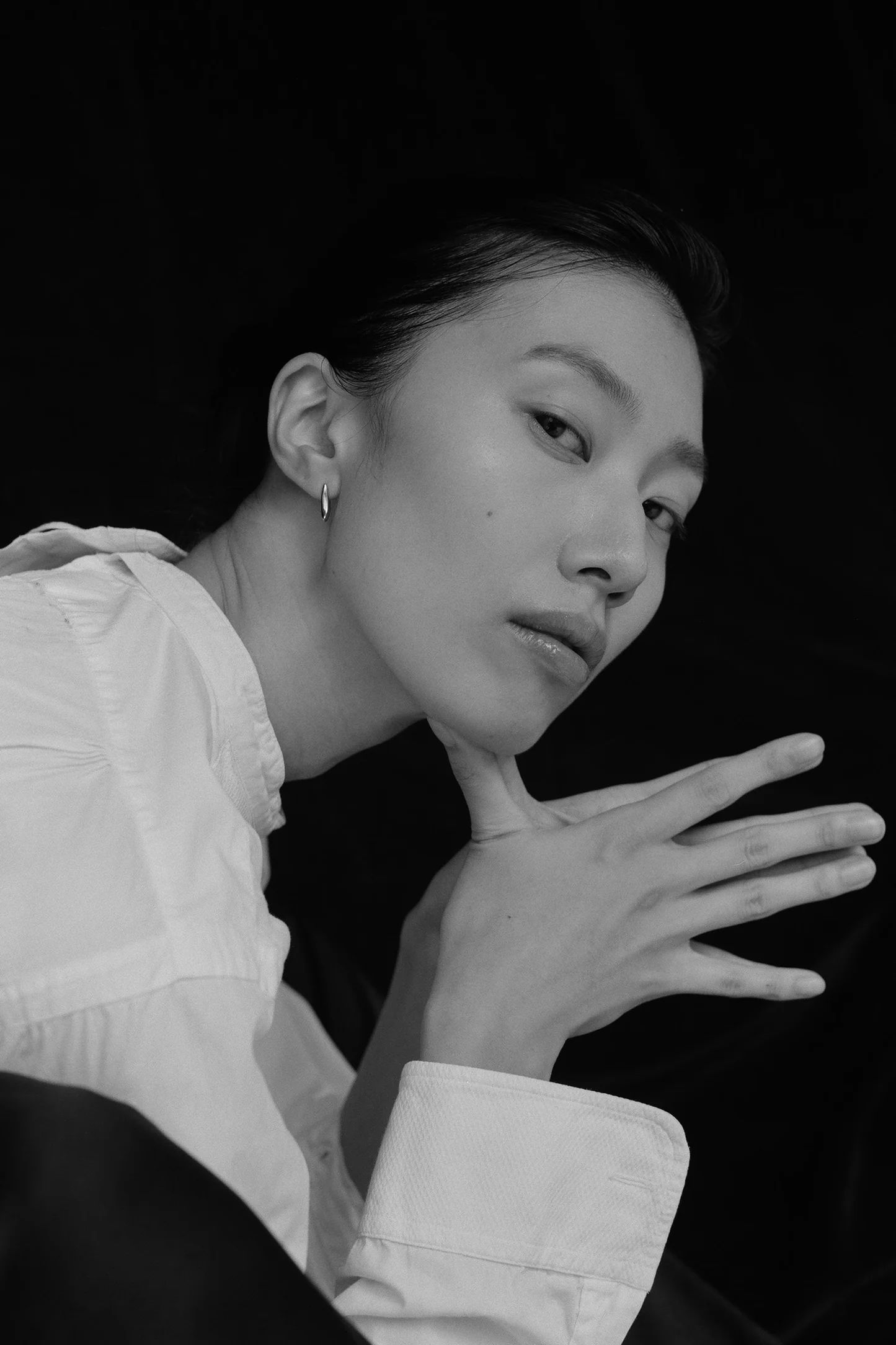 Tiny Moon Hoops -ピアス-（Silver 925 / シルバー925）