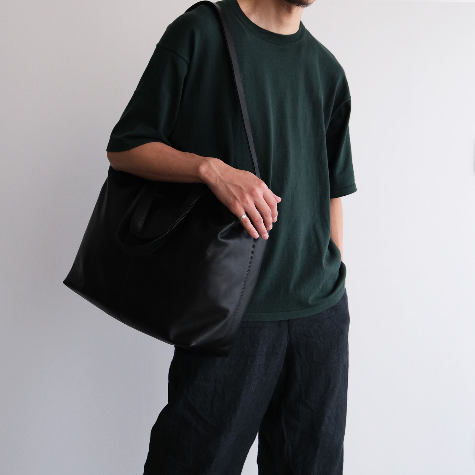 Leather Bag -バッグ-（Pistachio / ピスタチオ）