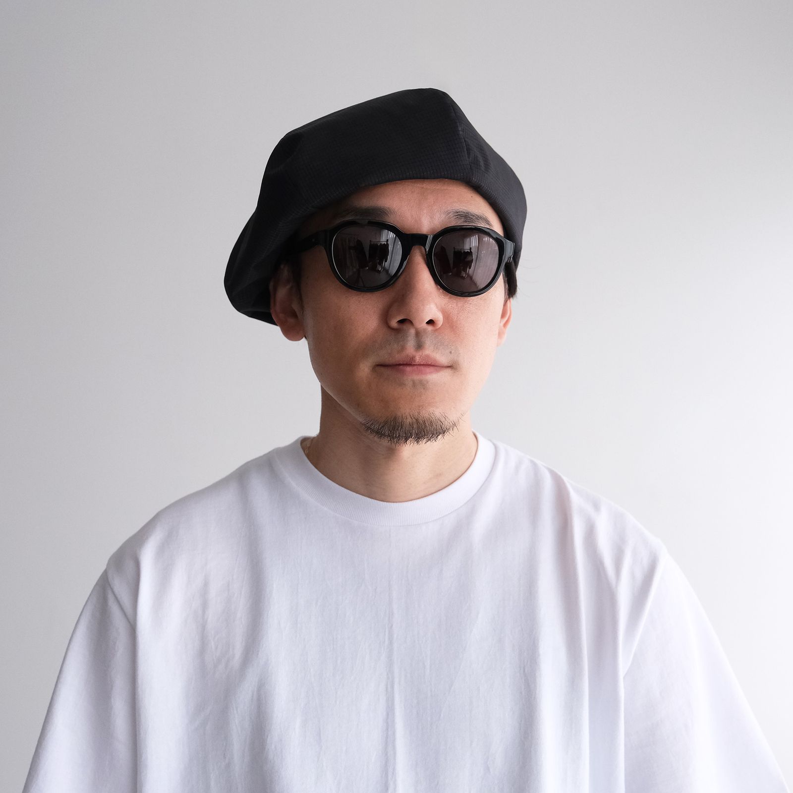 Dot Air Beret -ベレー帽-（Black / ブラック）