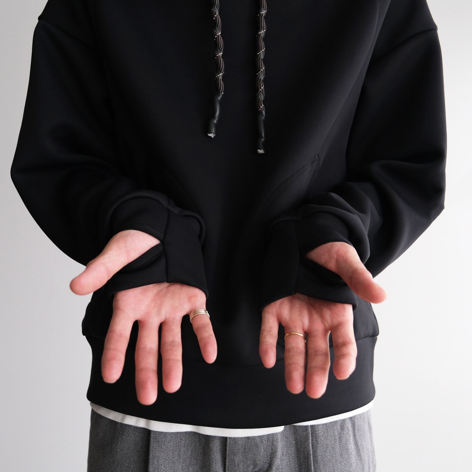 Deltapeak Tech Hoodie -パーカー-（Black / ブラック）