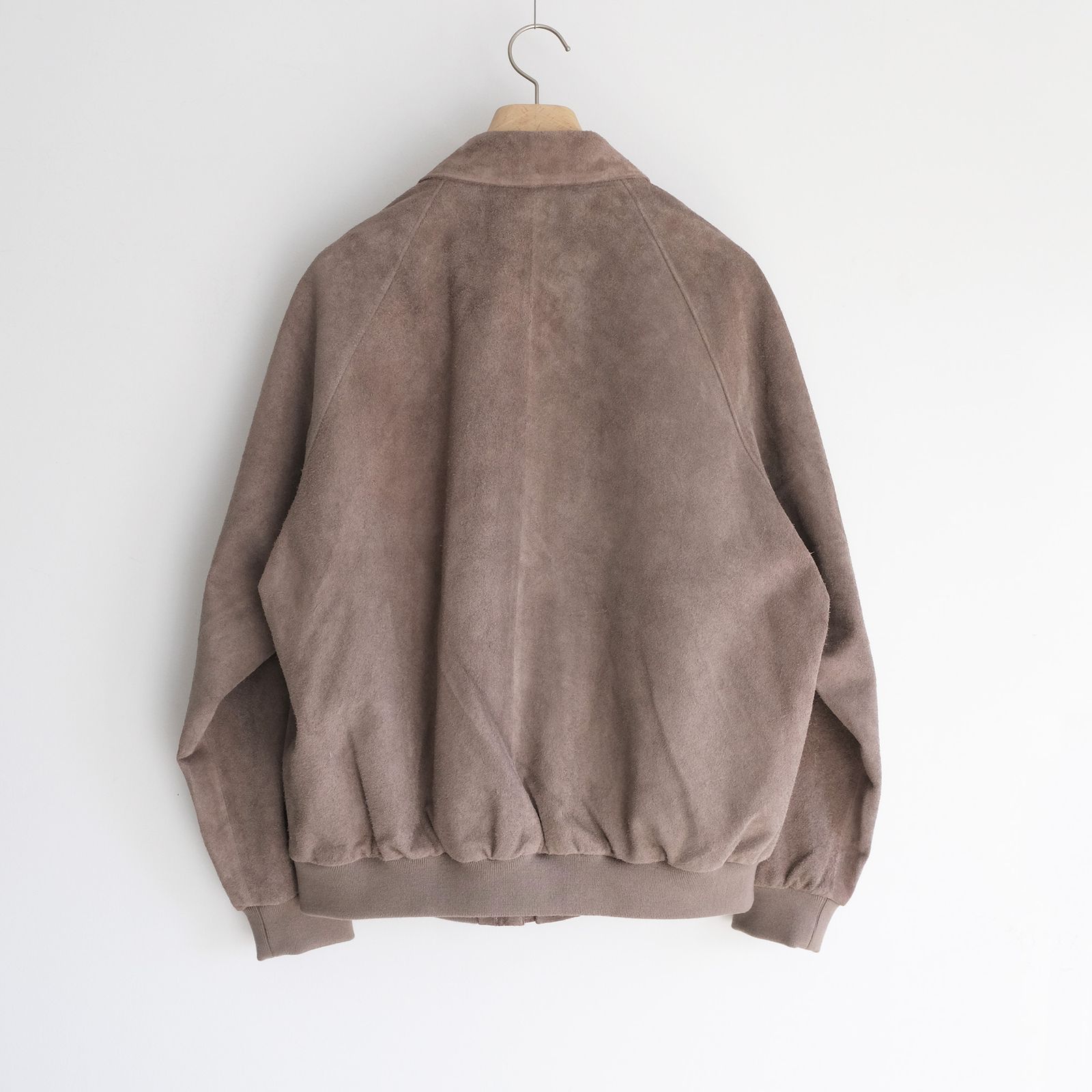 Hairy Suede Raglan Blouson -ブルゾン-（Ash / アッシュ）GU263-30324