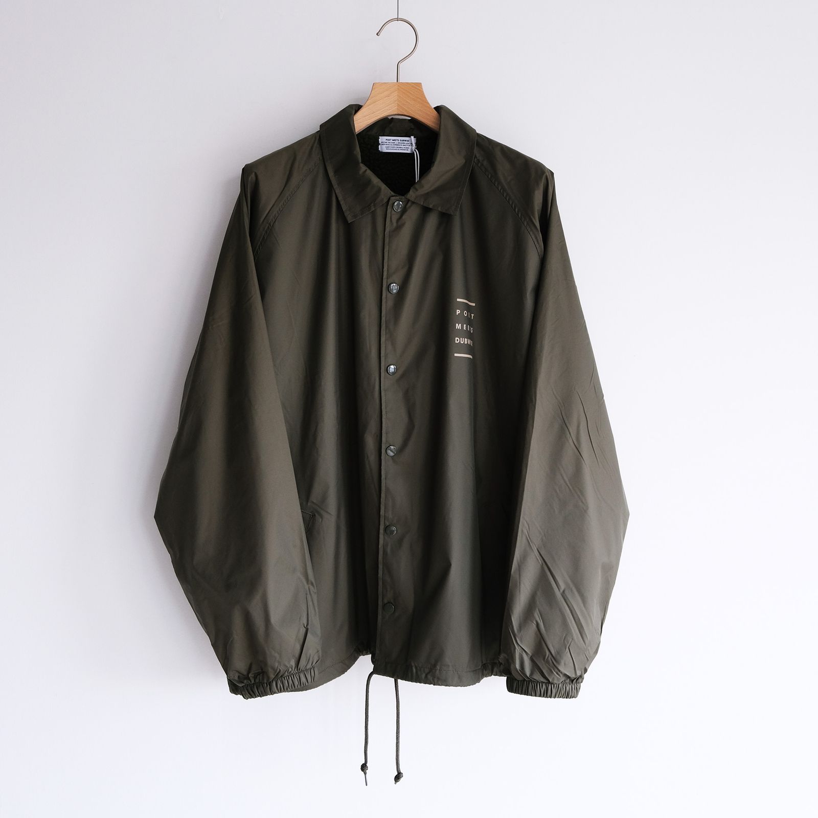 PMD More Massive R/S Coach JK -コーチジャケット-（Olive / オリーブ）