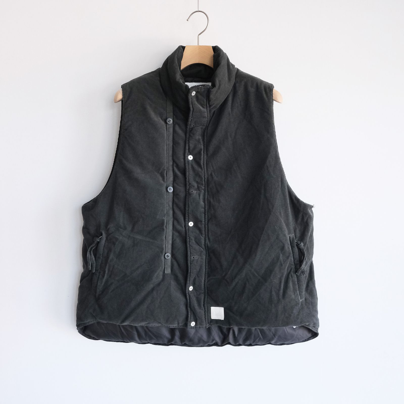Garment Dyed Down Vest -ダウンベスト-（Ink / インク）