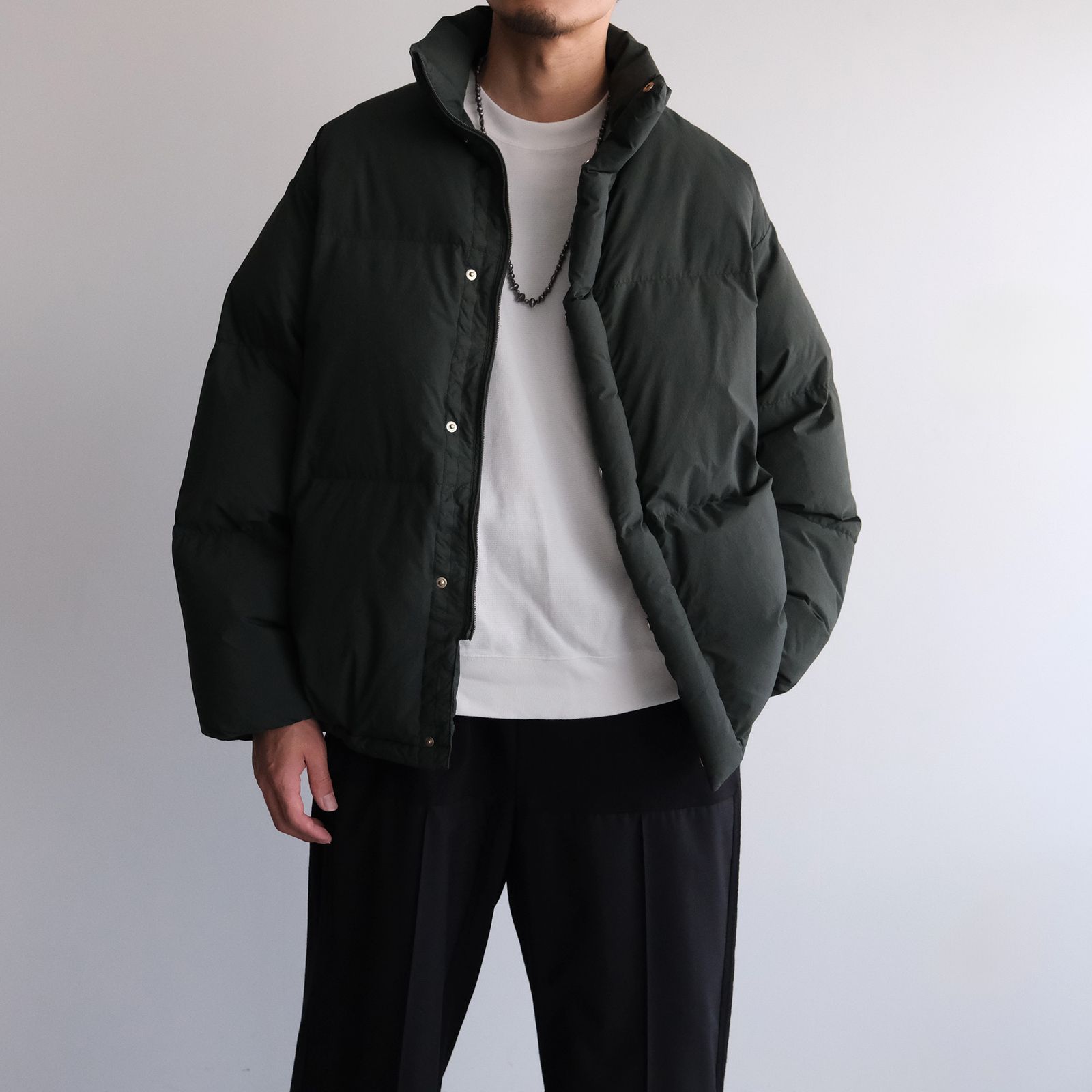 Garment Dyed Down Jacket -ダウンジャケット-（Green / グリーン）GM253-30574
