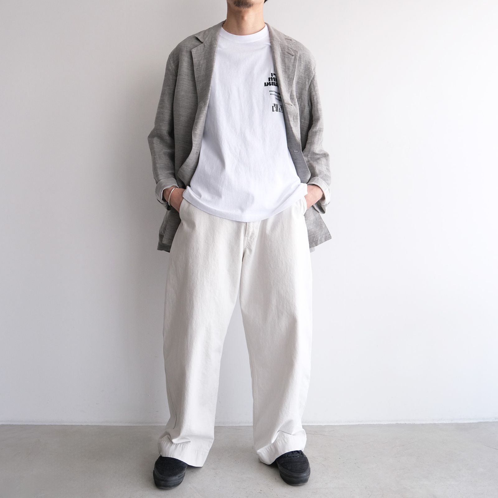 Kompakt Record Bar + PMD Loosefit T-Shirt -Tシャツ-（White / ホワイト）