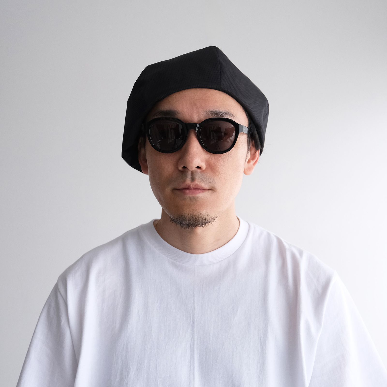 Dot Air Beret -ベレー帽-（Black / ブラック）