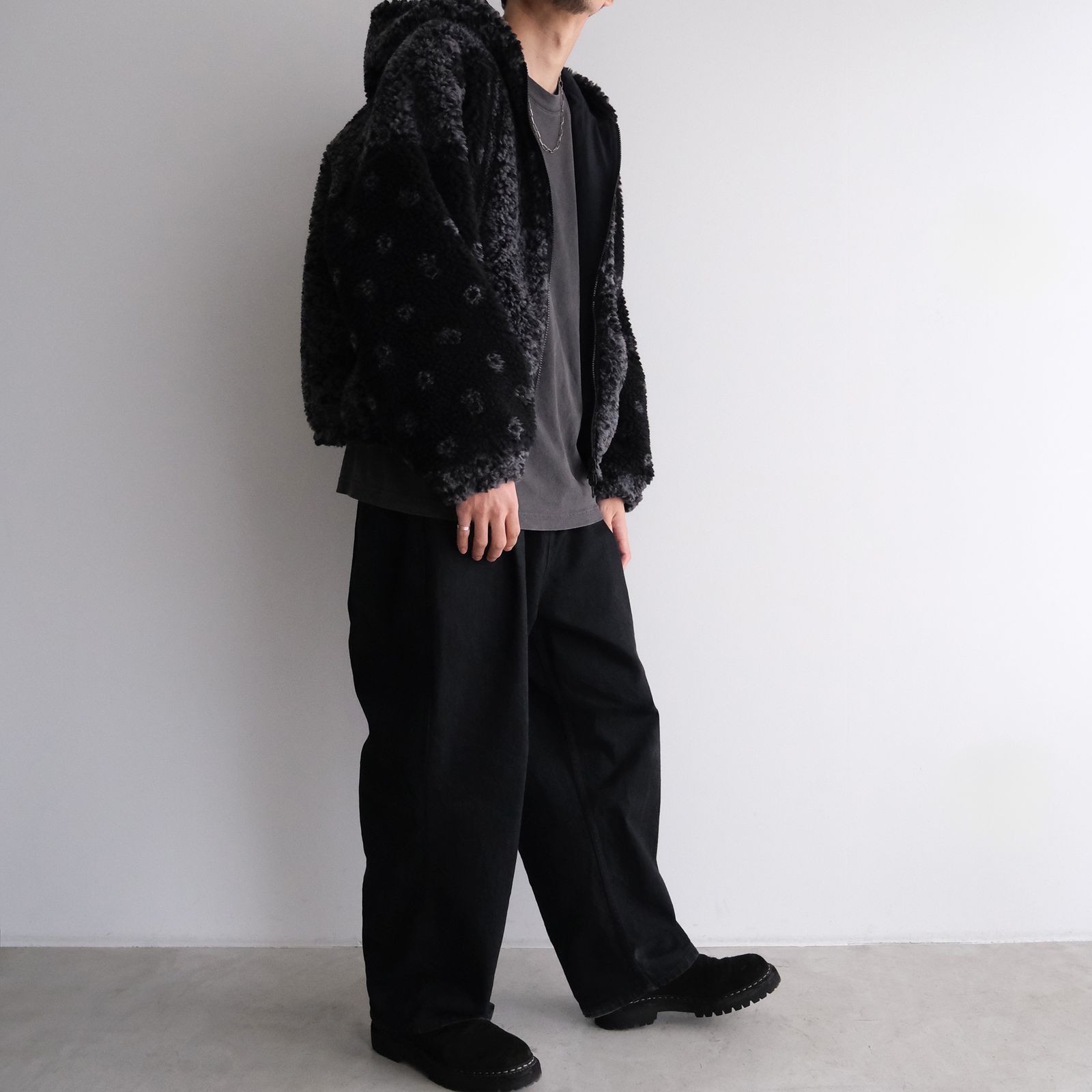 DYG Reversible Sherpa Hoody -ブルゾン-（Black / ブラック）