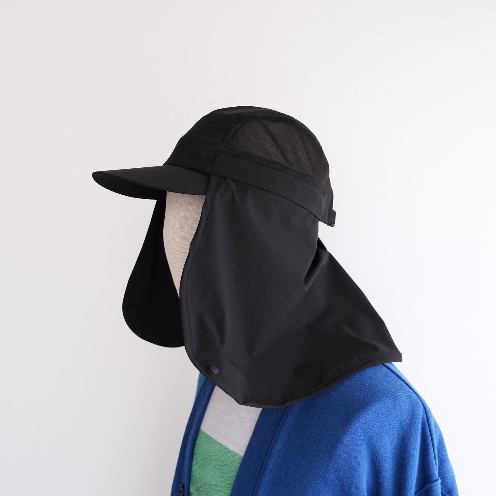 Sun Shade Mesh Cap -キャップ-（Black / ブラック）
