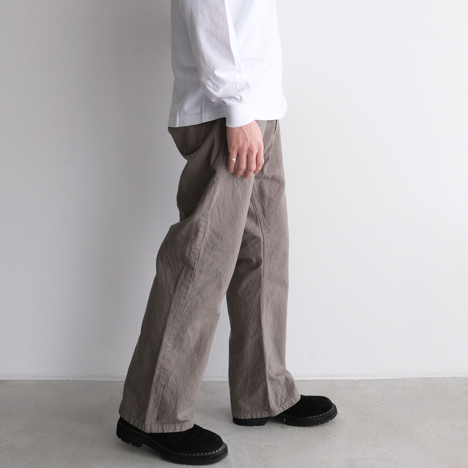 Bootcut 5P Pants -パンツ-（Greige / グレージュ）