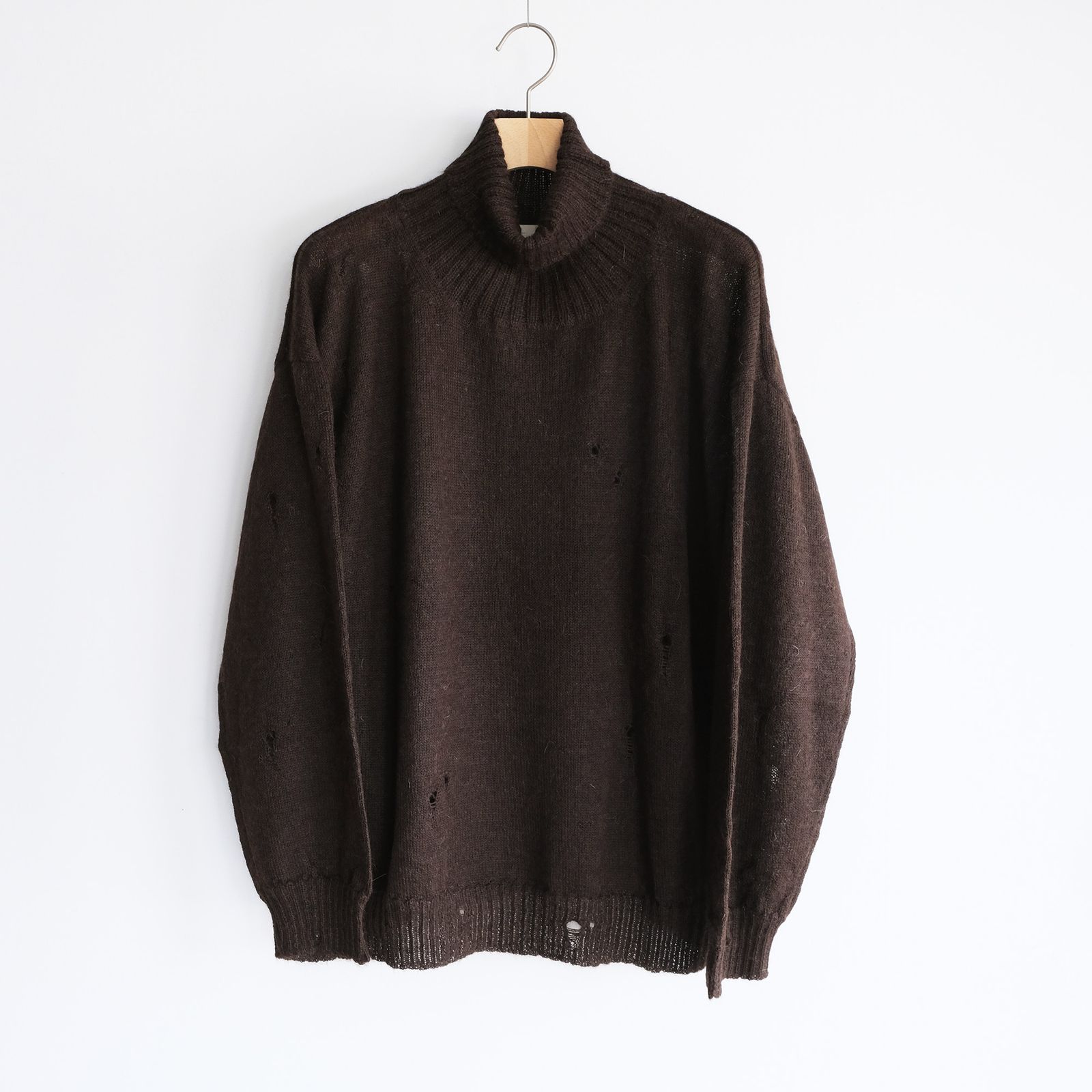 Turtleneck Sweater -ニット-（Brown / ブラウン）