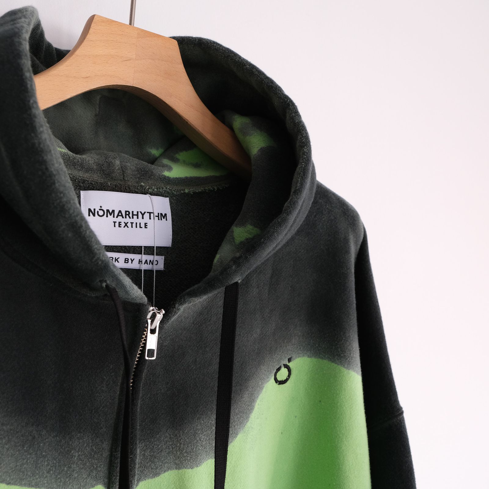 Hand Dye Twist Parka -パーカー-（Green / グリーン）