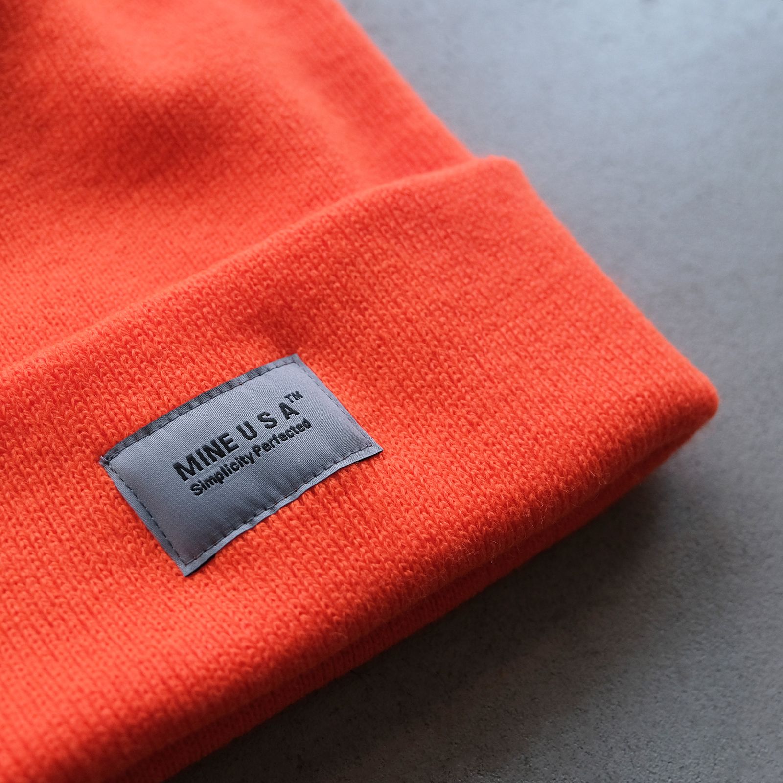MINE USA - SP Sign AC Beanie -ビーニー-（Neon Orange / ネオン