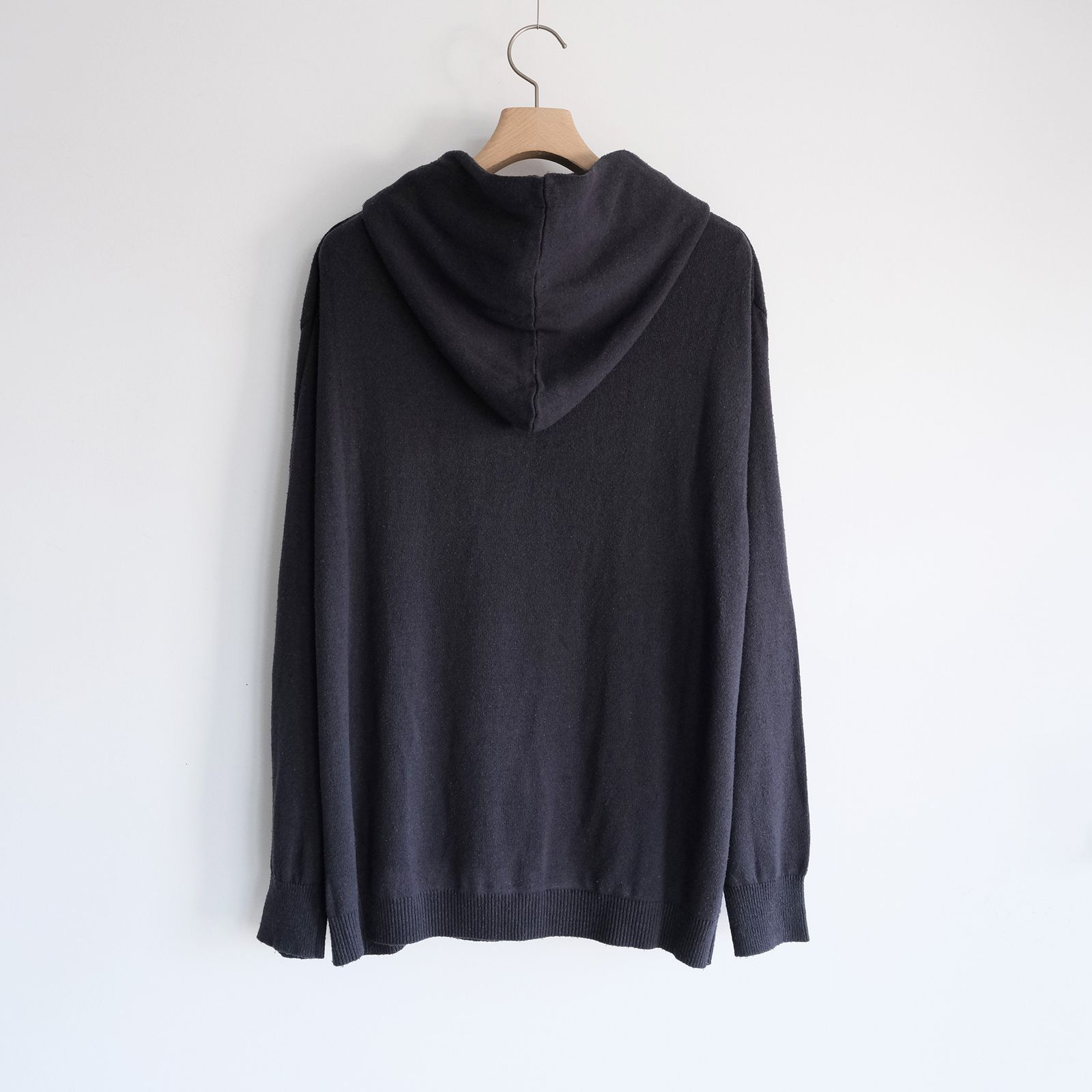Silk Knit Parka -ニット-（Dark Navy / ダークネイビー）