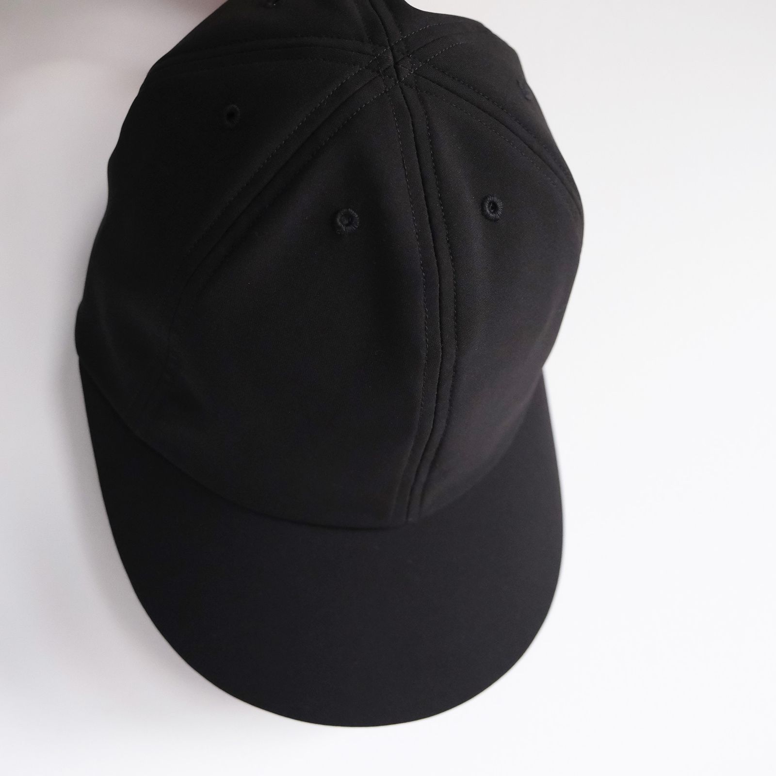 Solotex Wide Brim Cap -キャップ-（Black / ブラック）