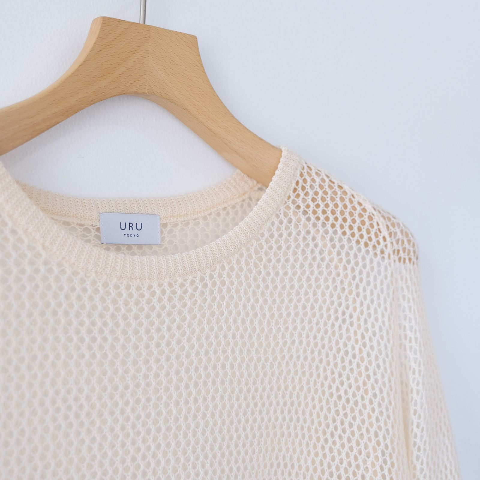 URU - Crew Neck Knit -ニット-（Natural / ナチュラル） | STACK STORE