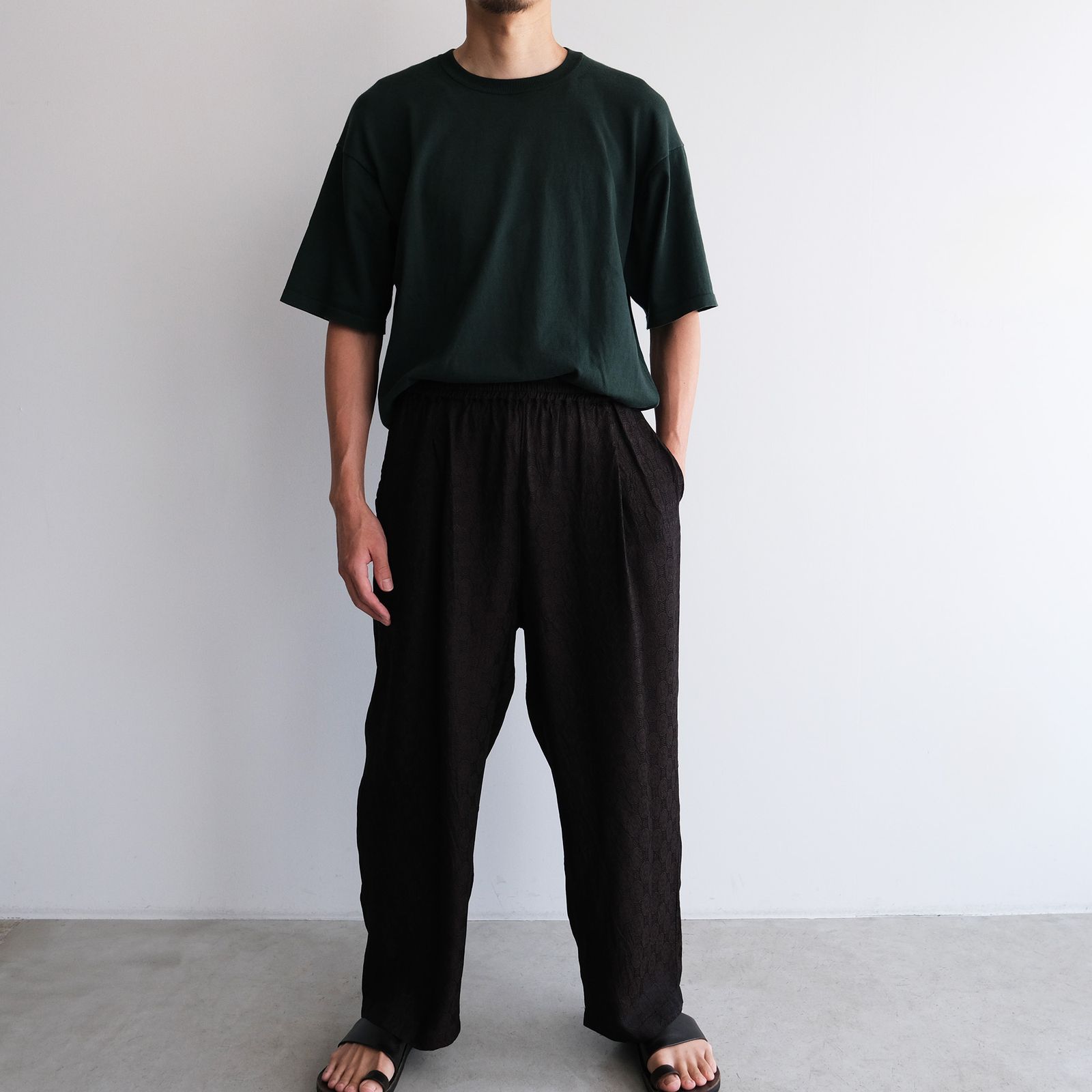 Cupra - 1 Tuck Pants -パンツ-（Brown / ブラウン）