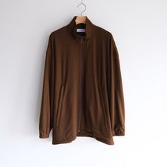 Wool Smooth Flannel Track Blouson -ブルゾン-（Brown / ブラウン）