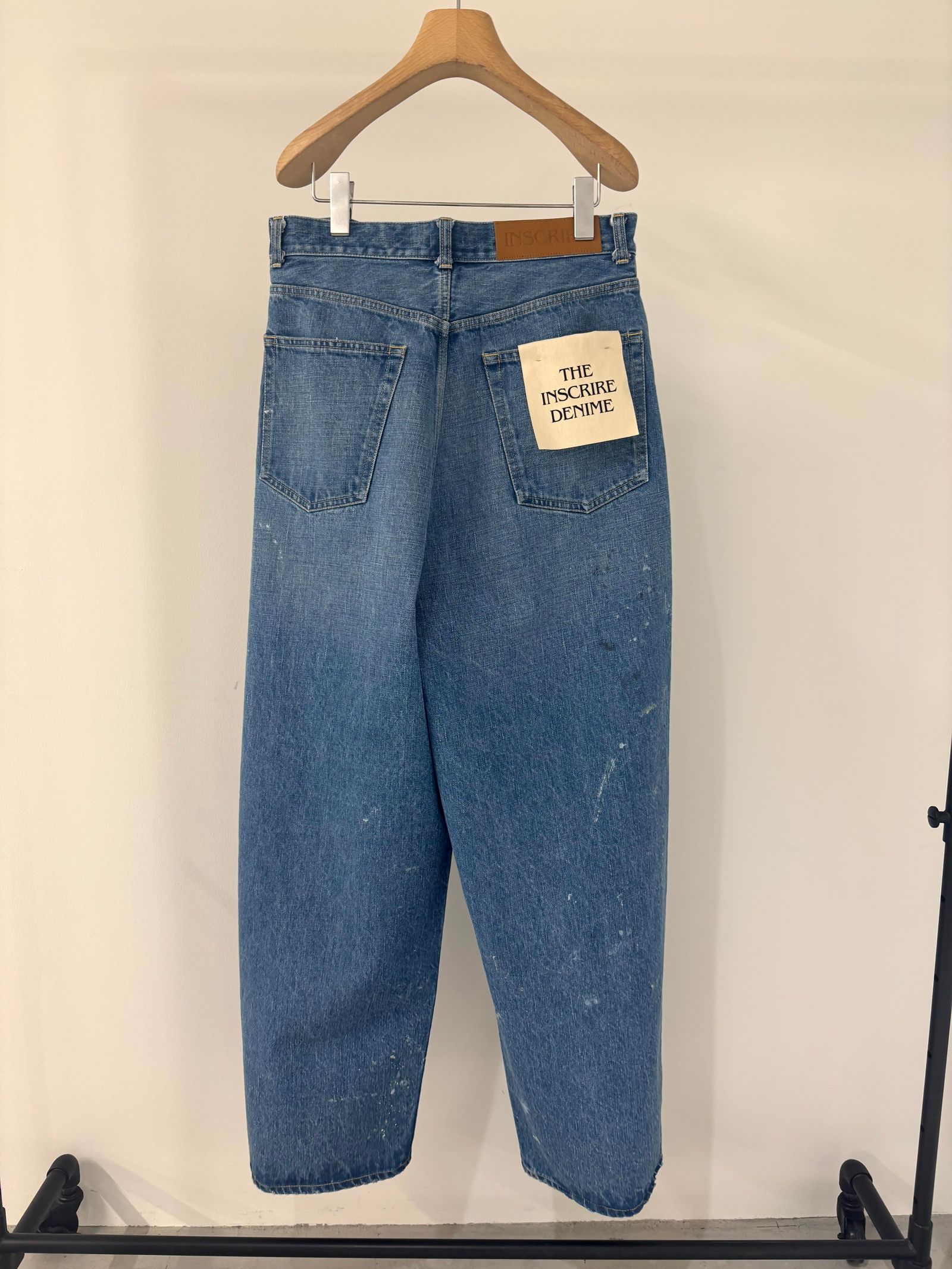 Baggy 5 pocket Pants -デニム-（Blue Used Print / ブルーユーズドプリント）