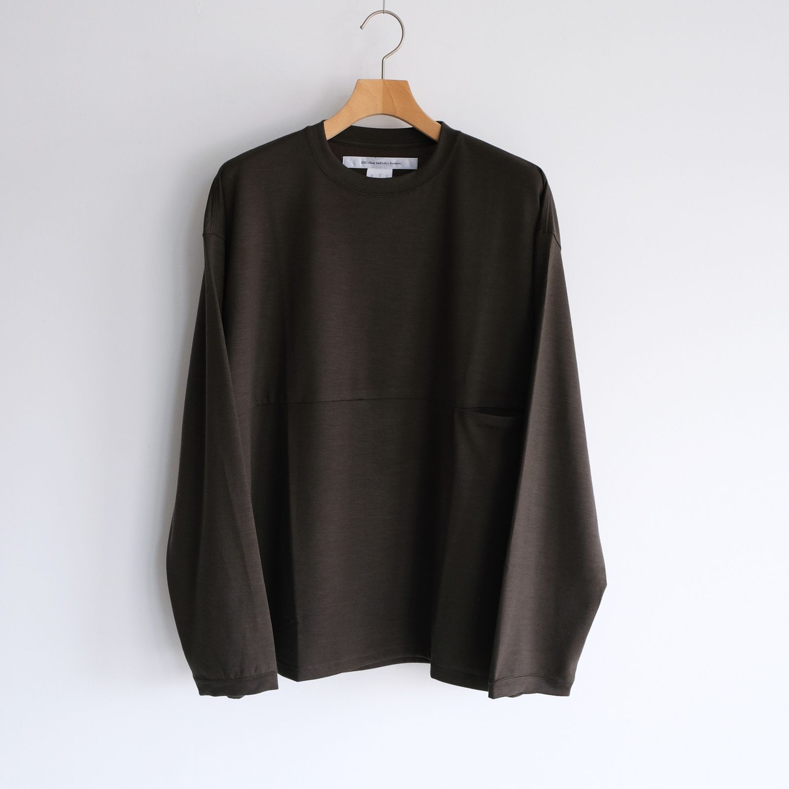 Yururi Tee L/S Super100s -Tシャツ-（Olive / オリーブ）