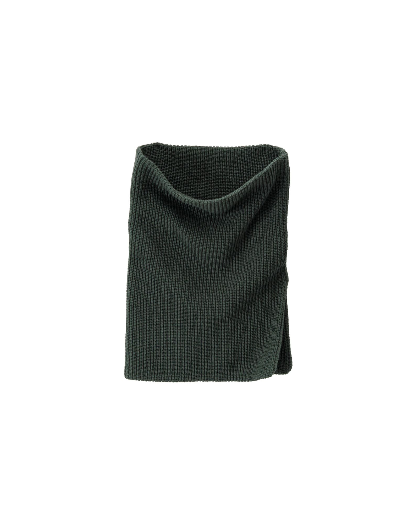 Mercerized Fine Wool Snood -スヌード-（Green / グリーン）