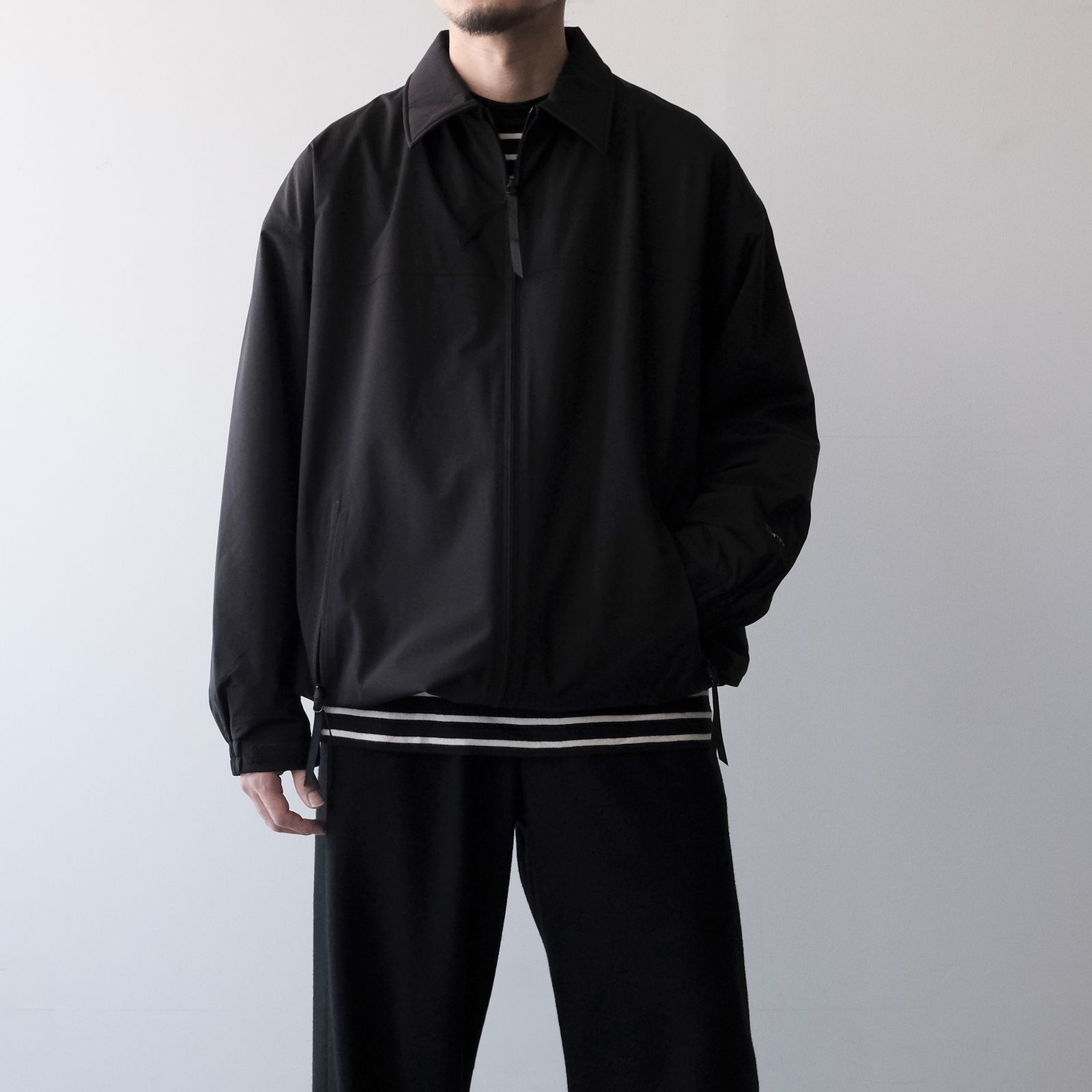 PERTEX SHIELD Light Thermo Zip-Up Jacket -ブルゾン-（Black / ブラック）GM263-30270
