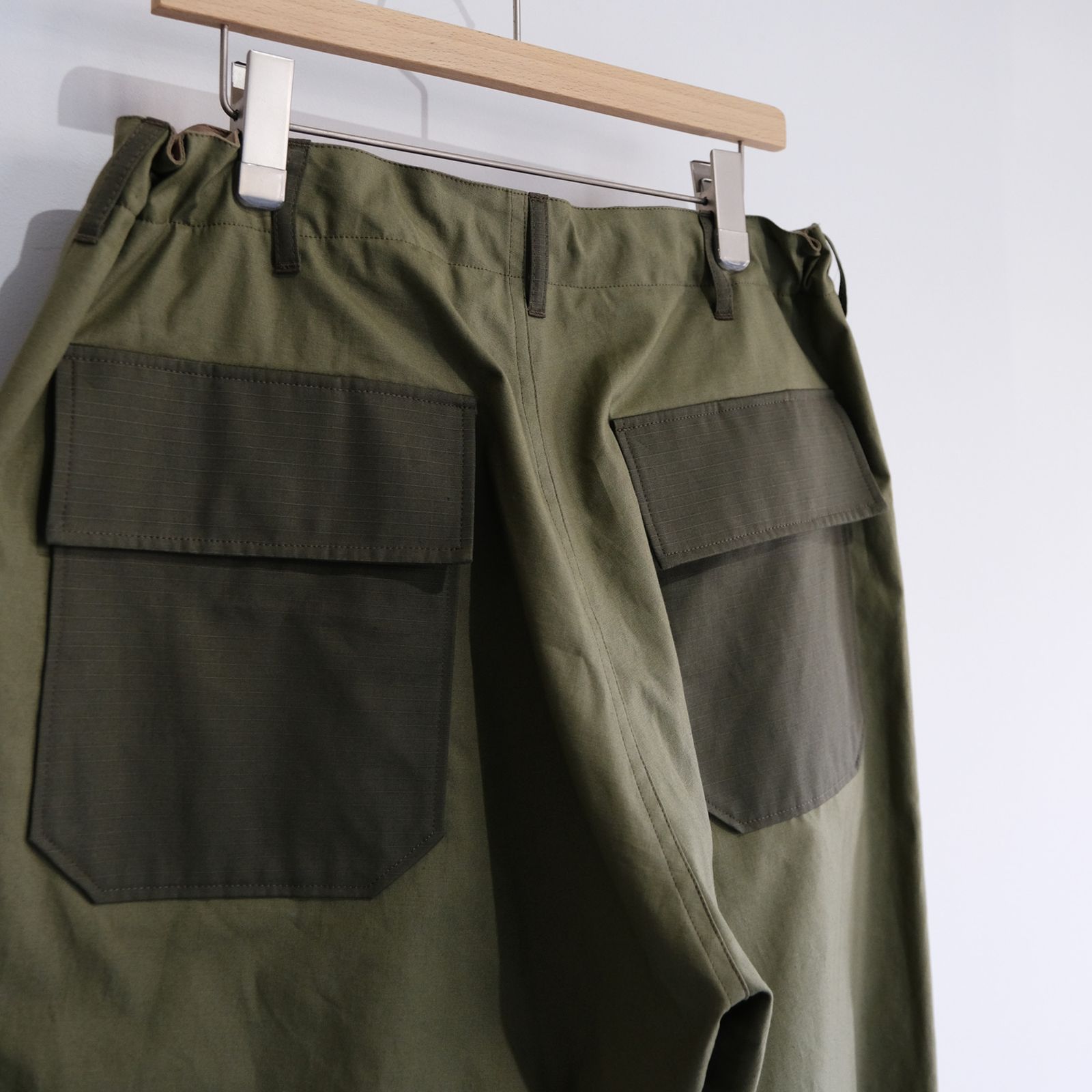『Blocked Work Pants』-パンツ-（Olive / オリーブ）
