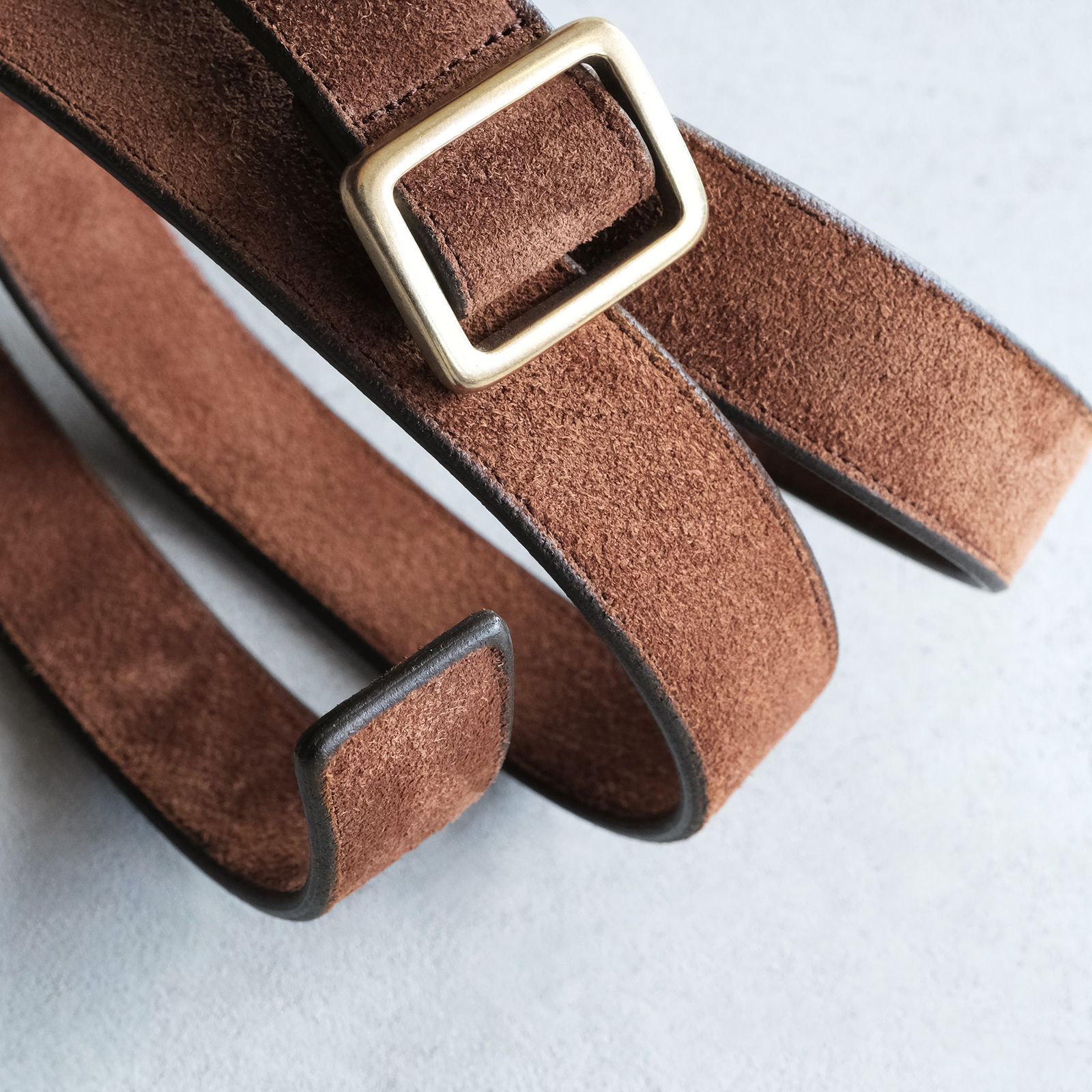 Cowhide Leather Belt -ベルト-（Brown / ブラウン）